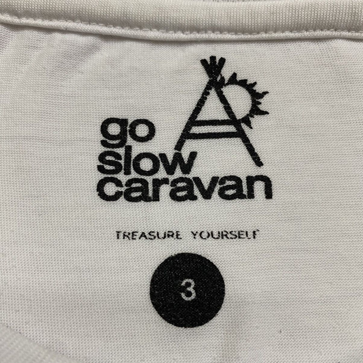 go slow caravan GO SLOW CARAVAN Camping/Outdoor Life Long Sleeve T-shirt Size US M / EU 48-50 / 2 - 4 Thumbnail
