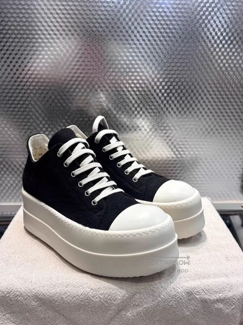 Rick Owens Rick Owens Double-soled low-top big Converse board shoes| Size US 9.5 / IT 39.5 - 2 Thumbnail
