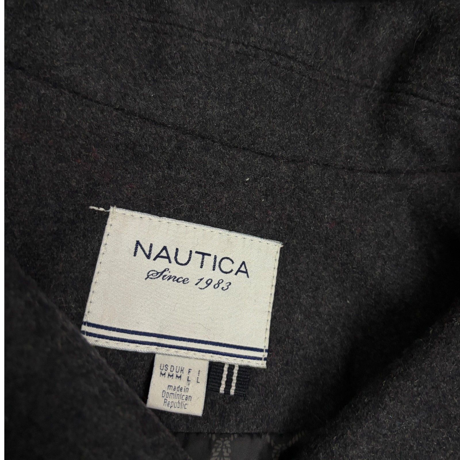 Nautica NAUTICA Recycled Wool Winter Casual Red Pea Coat Medium Size M / US 6-8 / IT 42-44 - 9 Thumbnail