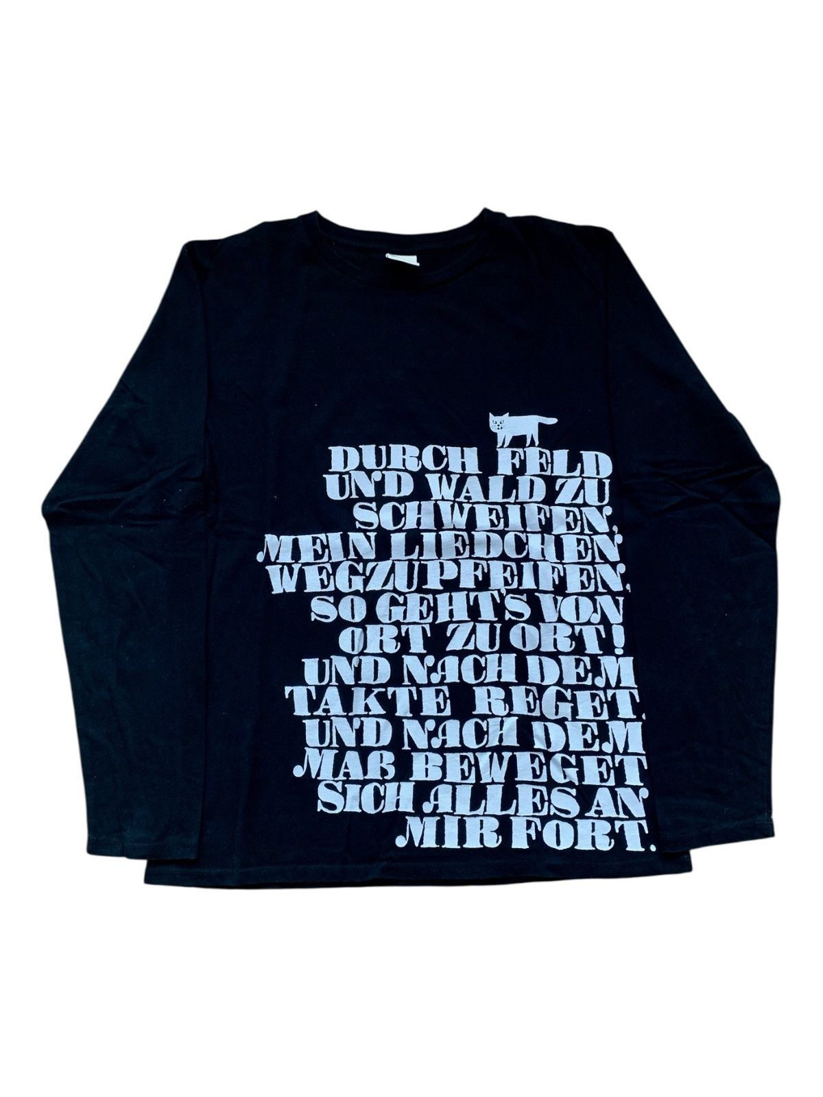 Japanese Brand 2000s japanese archive graniph y2k longsleeve tee poem Size US S / EU 44-46 / 1 - 1 Thumbnail