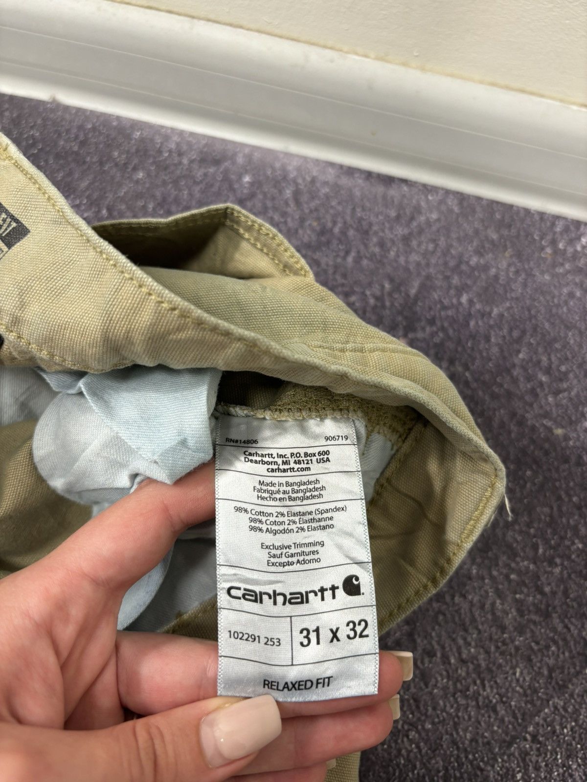 Carhartt Vintage Carhartt USA Workwear Hype Carpenter Pants Size US 31 - 15 Thumbnail