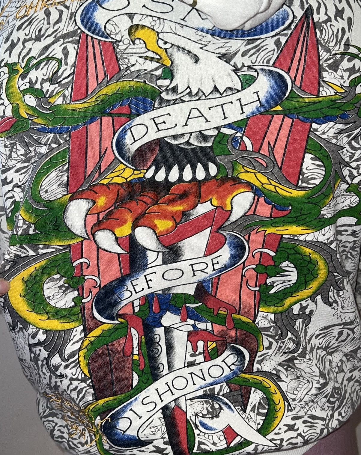 Ed Hardy Rare Ed Hardy zip up jacket Size US M / EU 48-50 / 2 - 4 Thumbnail