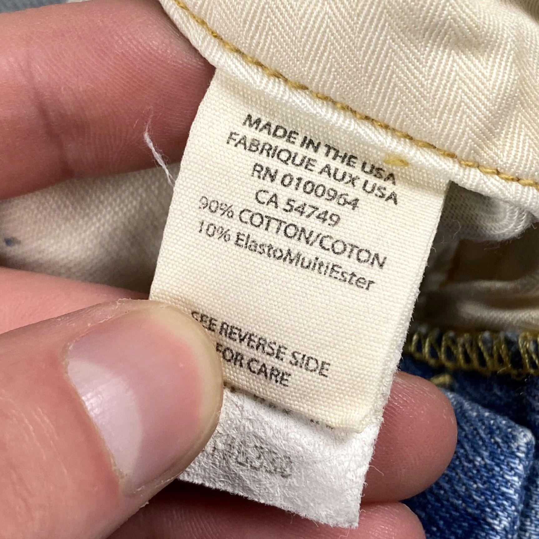 Prps VINTAGE PRPS Heirloom Denim Jeans Lace-Up Ankle Distressed Polo Riding Size 25 Blue Womens Size 42" / US 20 - 7 Thumbnail
