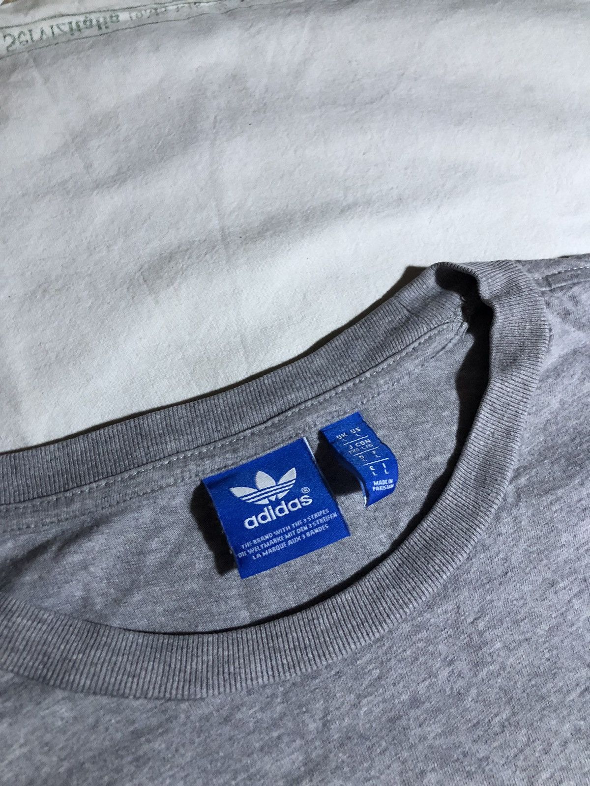 Adidas ADIDAS x VINTAGE x T-SHIRT Size US L / EU 52-54 / 3 - 4 Thumbnail