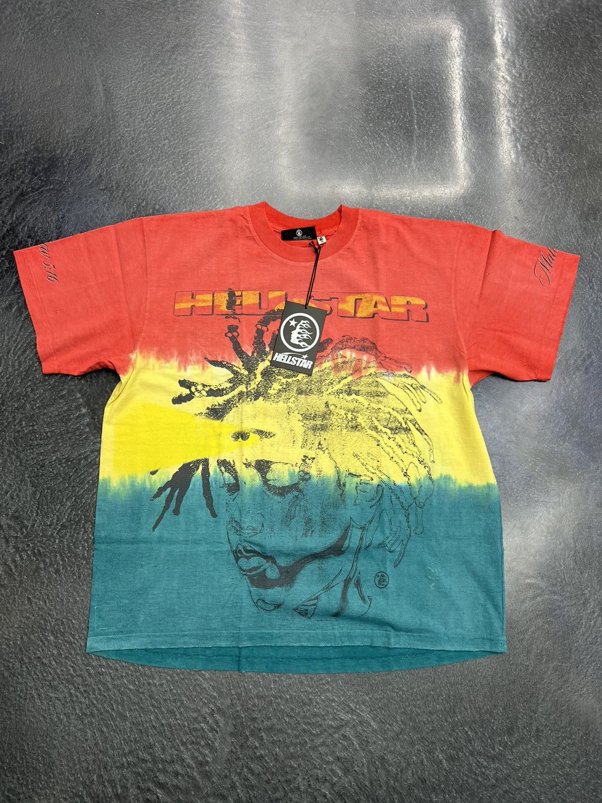HELLSTAR Hellstar Rasta T-Shirt Size US XXL / EU 58 / 5 - 1 Thumbnail