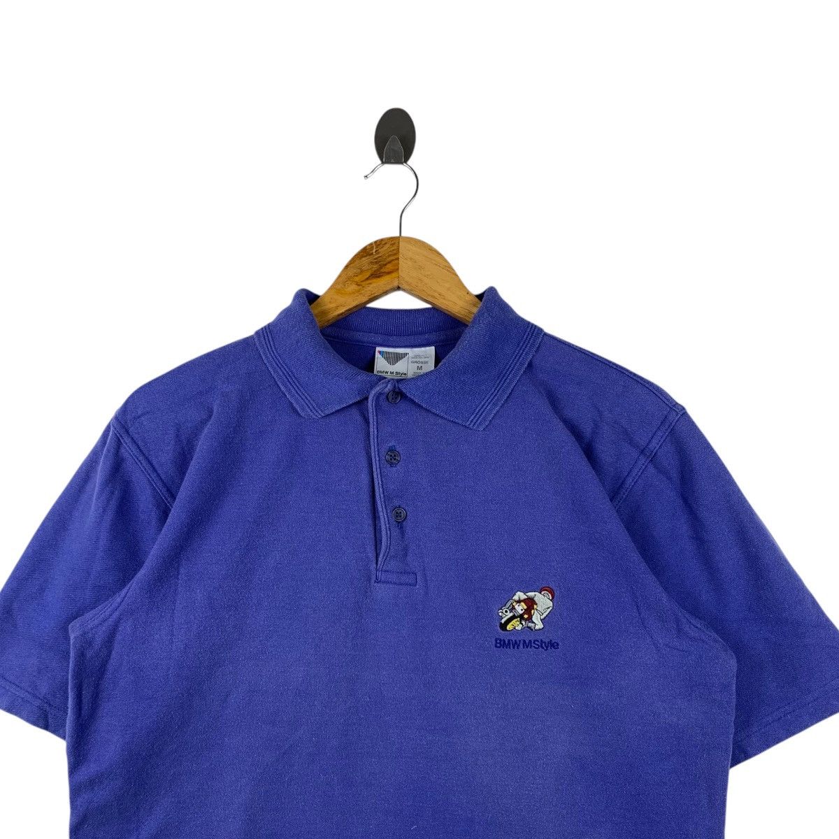 BMW Vintage BMW M STYLE MotoGP GrandPrix Embroidered Logo Shirt Size US M / EU 48-50 / 2 - 2 Thumbnail