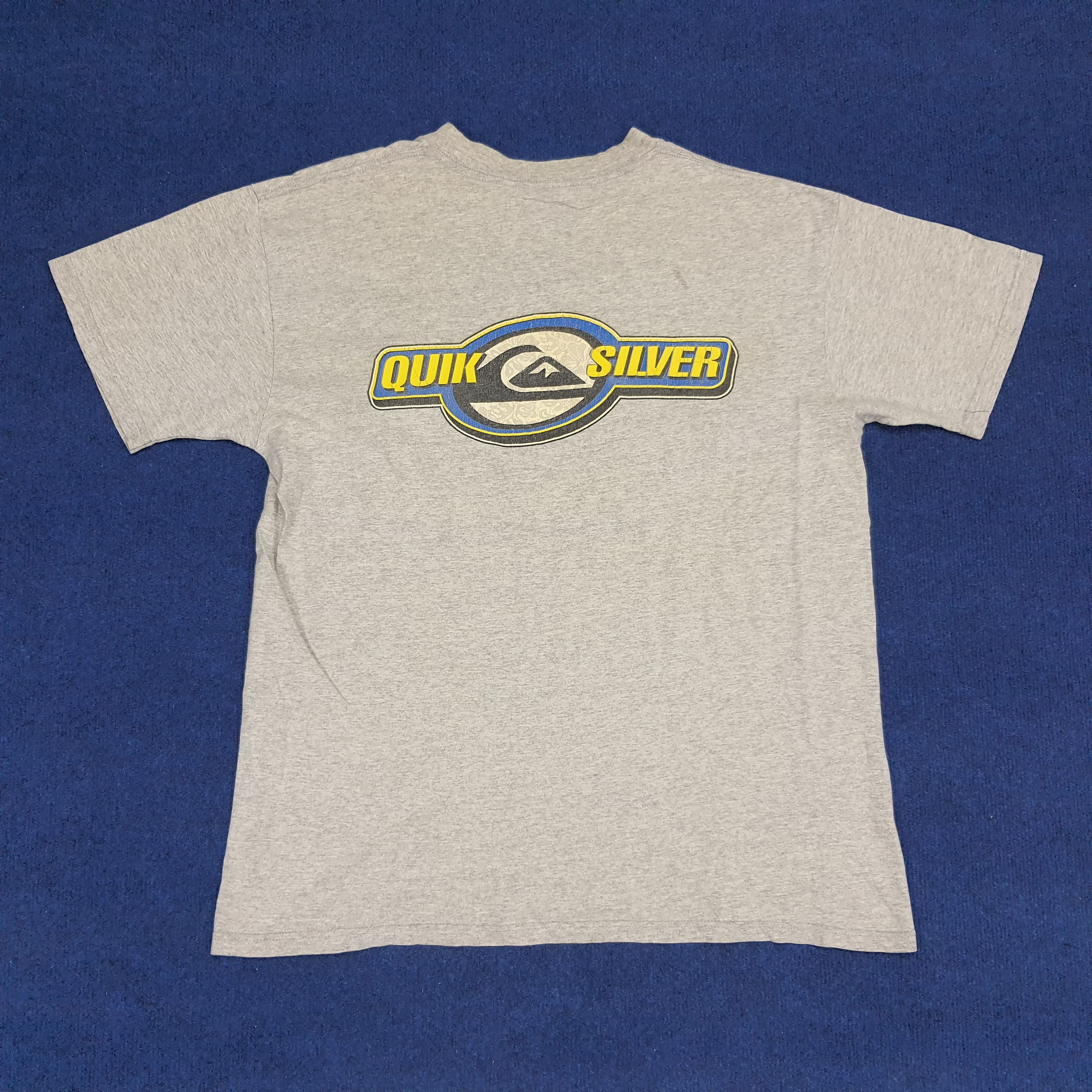 Quiksilver × Vintage Vintage Quiksilver Streetwear Skate T-shirt Size US L / EU 52-54 / 3 - 1 Thumbnail