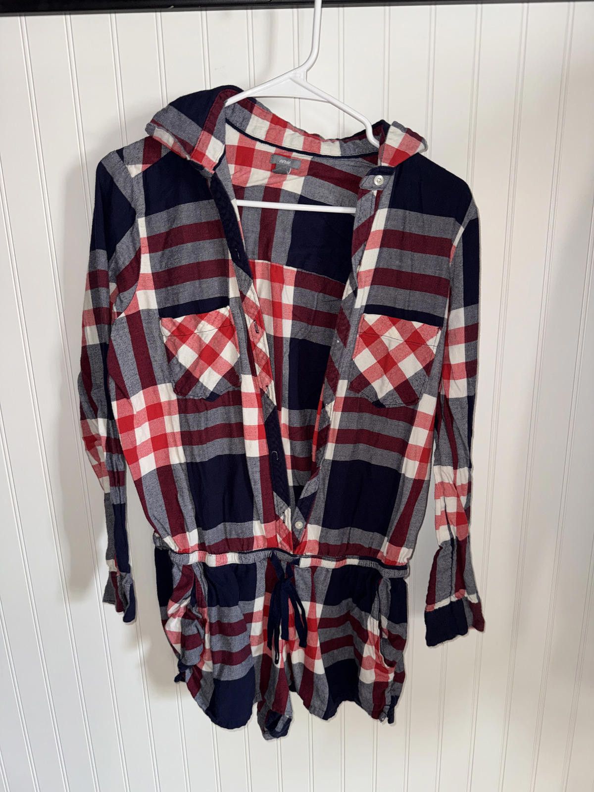 Other Aerie Medium Plaid Flannel Long Sleeve Size 32" / US 10 / IT 46 - 1 Thumbnail