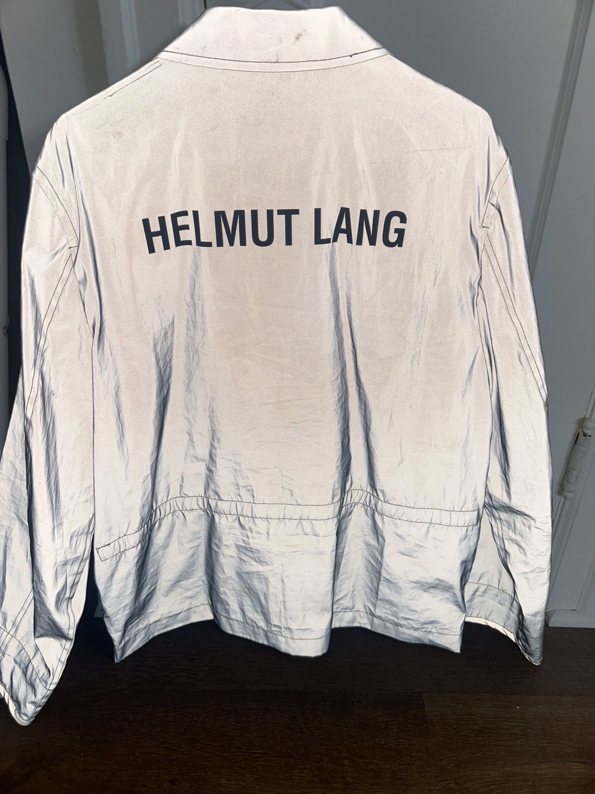 Helmut Lang Helmut Lang Reflective Zip Up Jacket Size US M / EU 48-50 / 2 - 3 Thumbnail