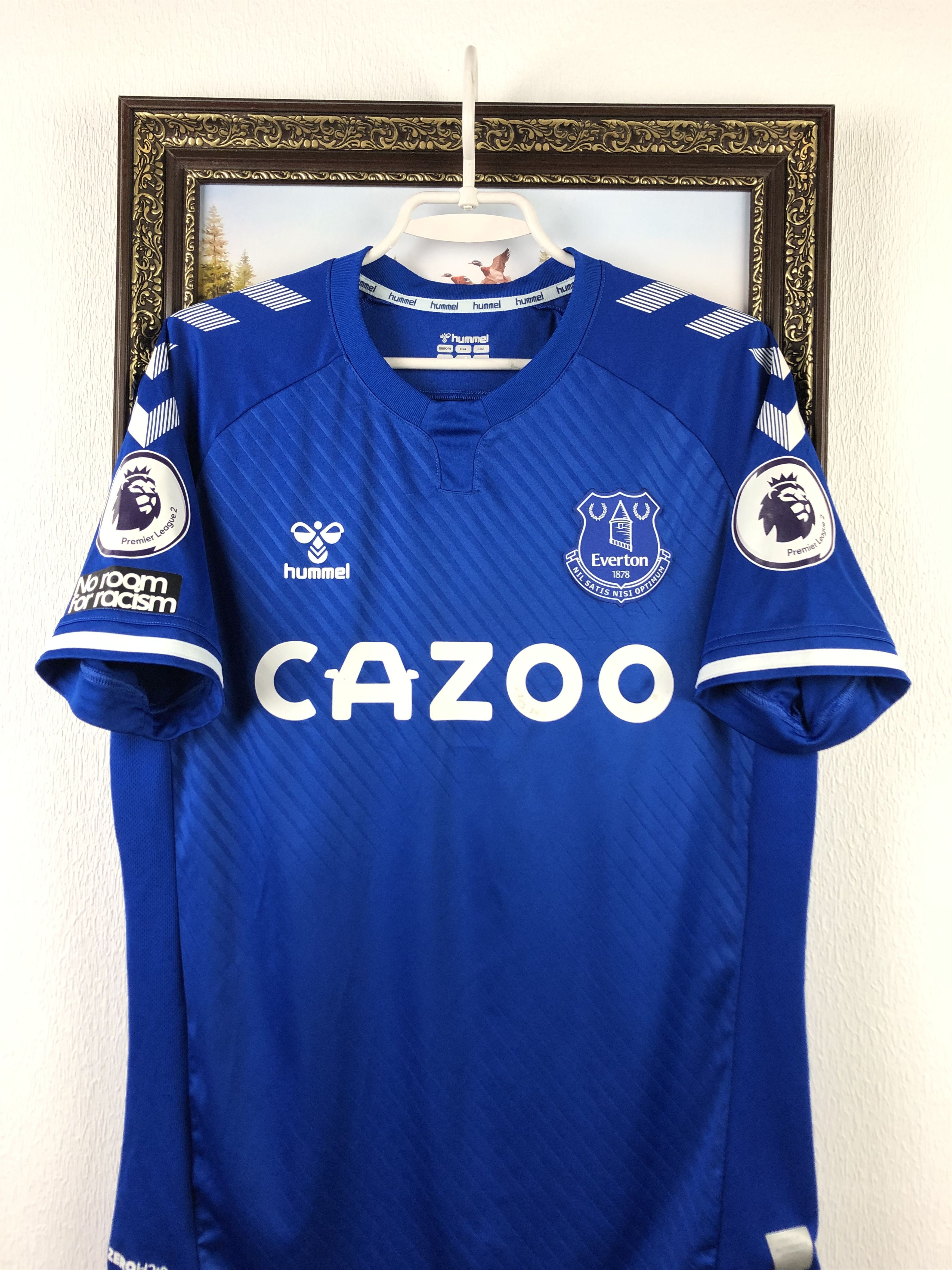 Other Everton football shirt Soccer Player Issue Jersey 7 Tee Hype Size US M / EU 48-50 / 2 - 2 Thumbnail