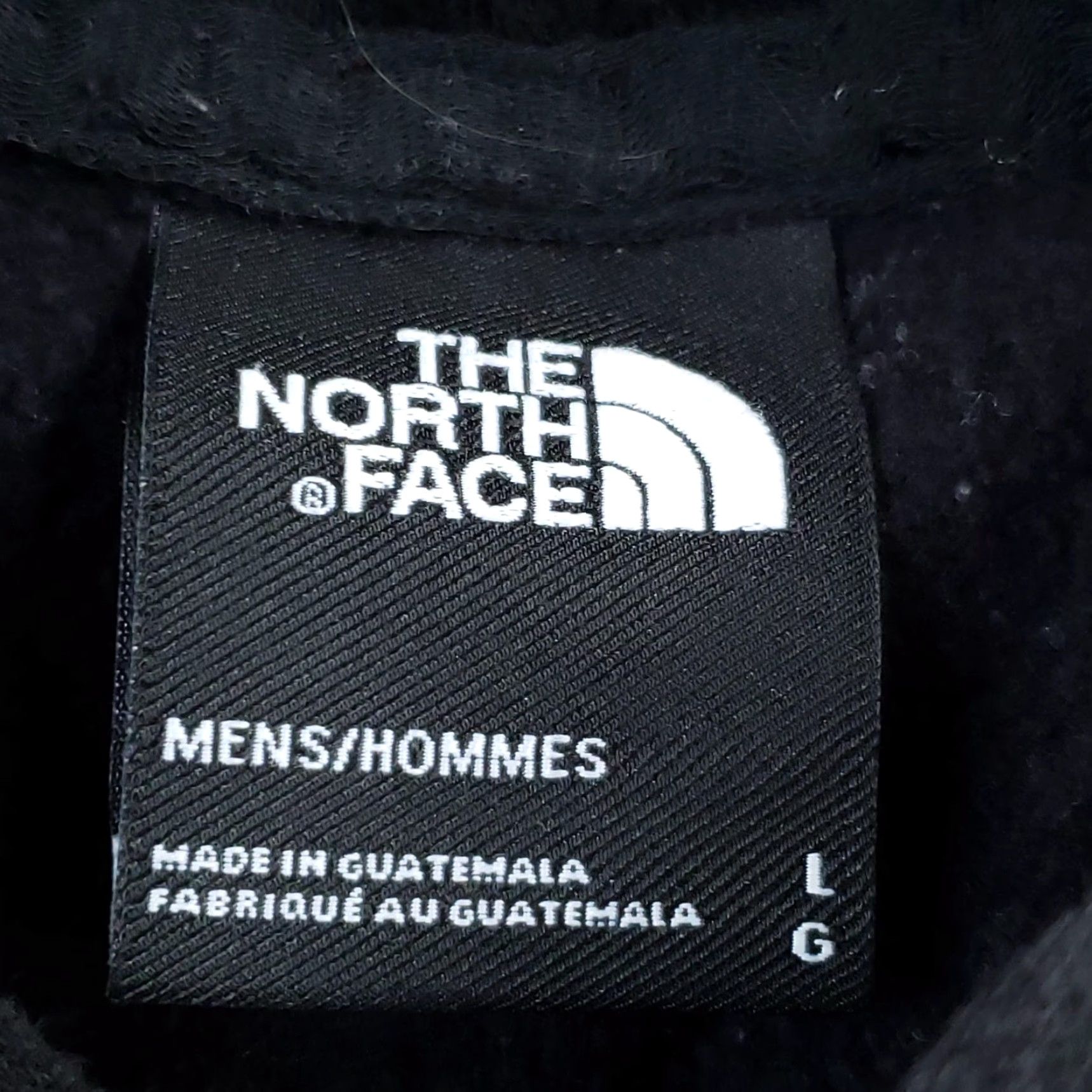 The North Face The North Face Hoodie Mens Large Black Pullover Fleece Graphic Sweatshirt Hooded Pockets Kangaroo Pocket Heavyweight Crew Neck Fall Winter Size US L / EU 52-54 / 3 - 6 Thumbnail