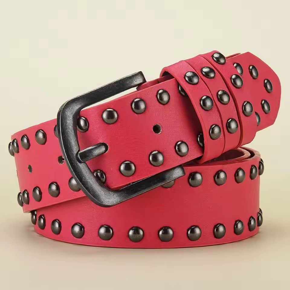 Japanese Brand Rock Studded Belt Size ONE SIZE - 2 Thumbnail