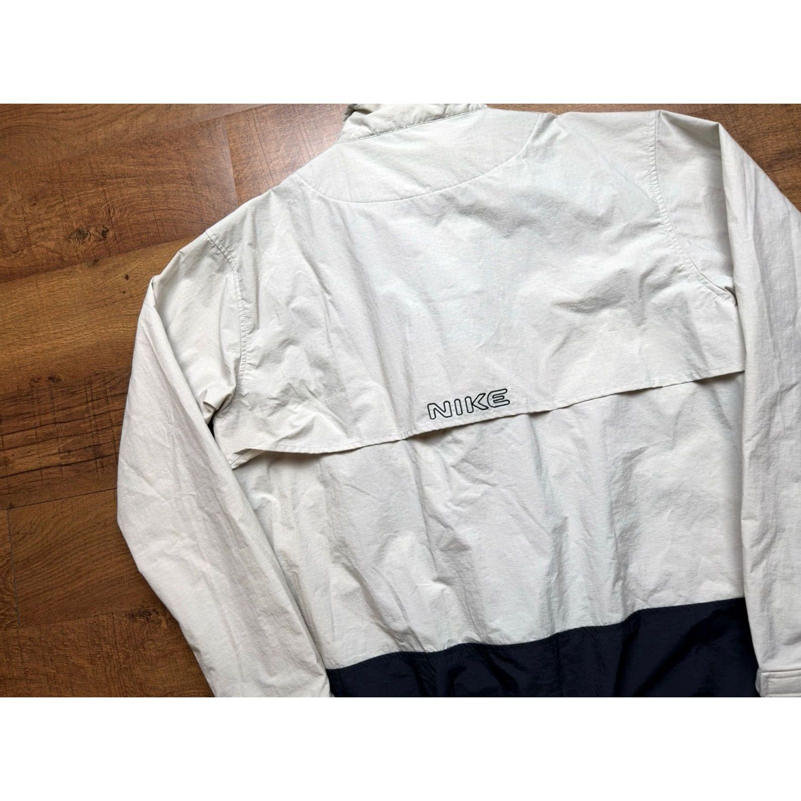 Nike VINTAGE Nike Track Jacket Mens 2XL Gray Full Zip Swoosh Grey Tag 90s Sports Size US XXL / EU 58 / 5 - 5 Thumbnail