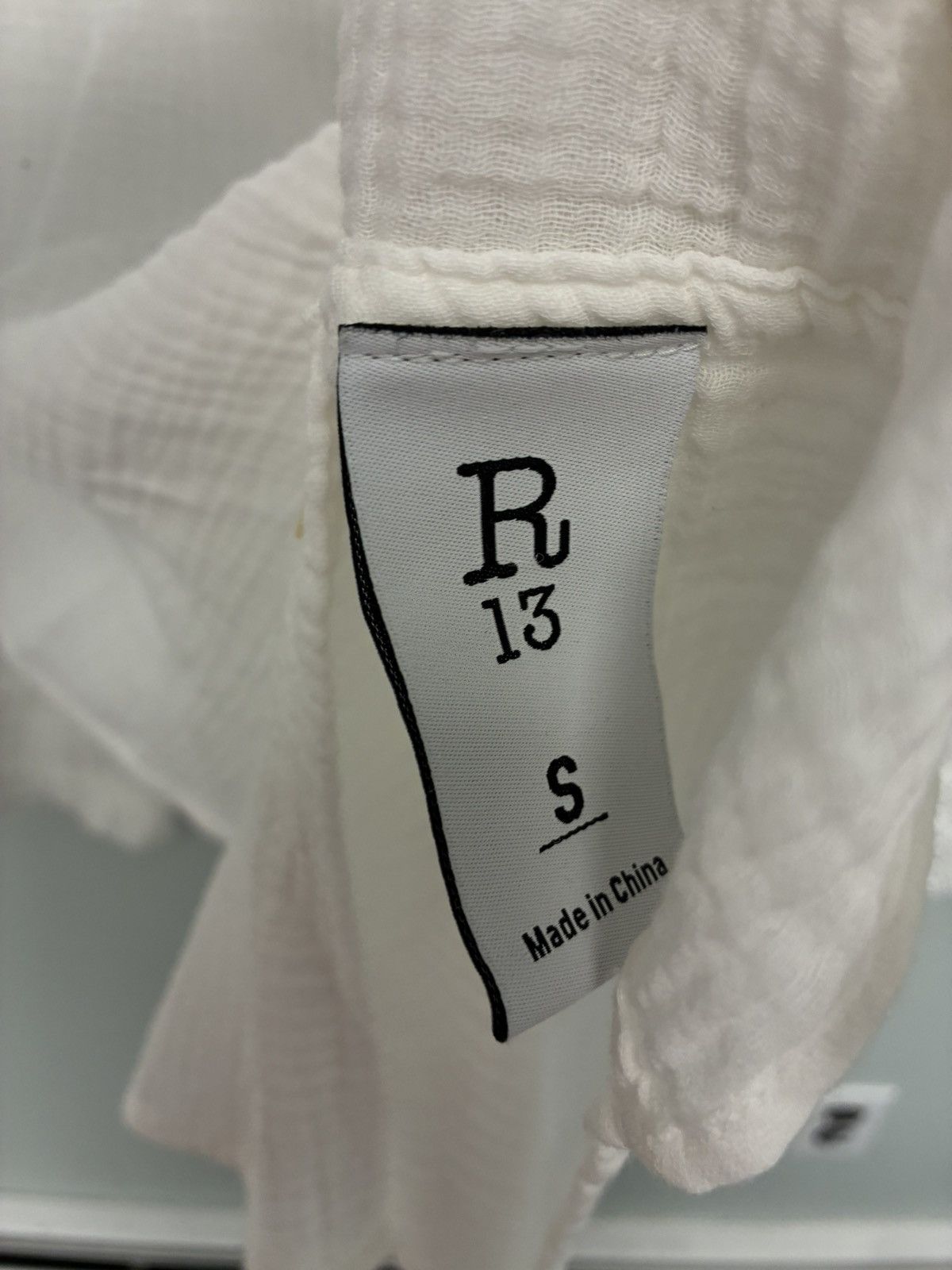R13 Drop Neck Tuxedo Workshirt small Size S / US 4 / IT 40 - 9 Thumbnail