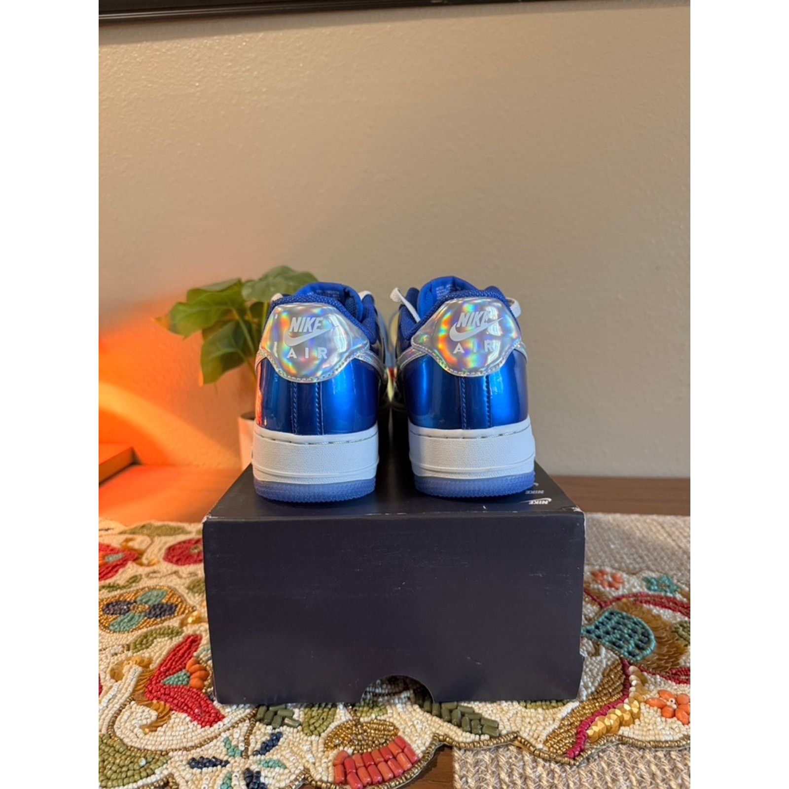 Nike Nike Air Force 1 Low '07 LV8 Light Photo Blue Photon Dust Size US 12 / EU 45 - 4 Thumbnail