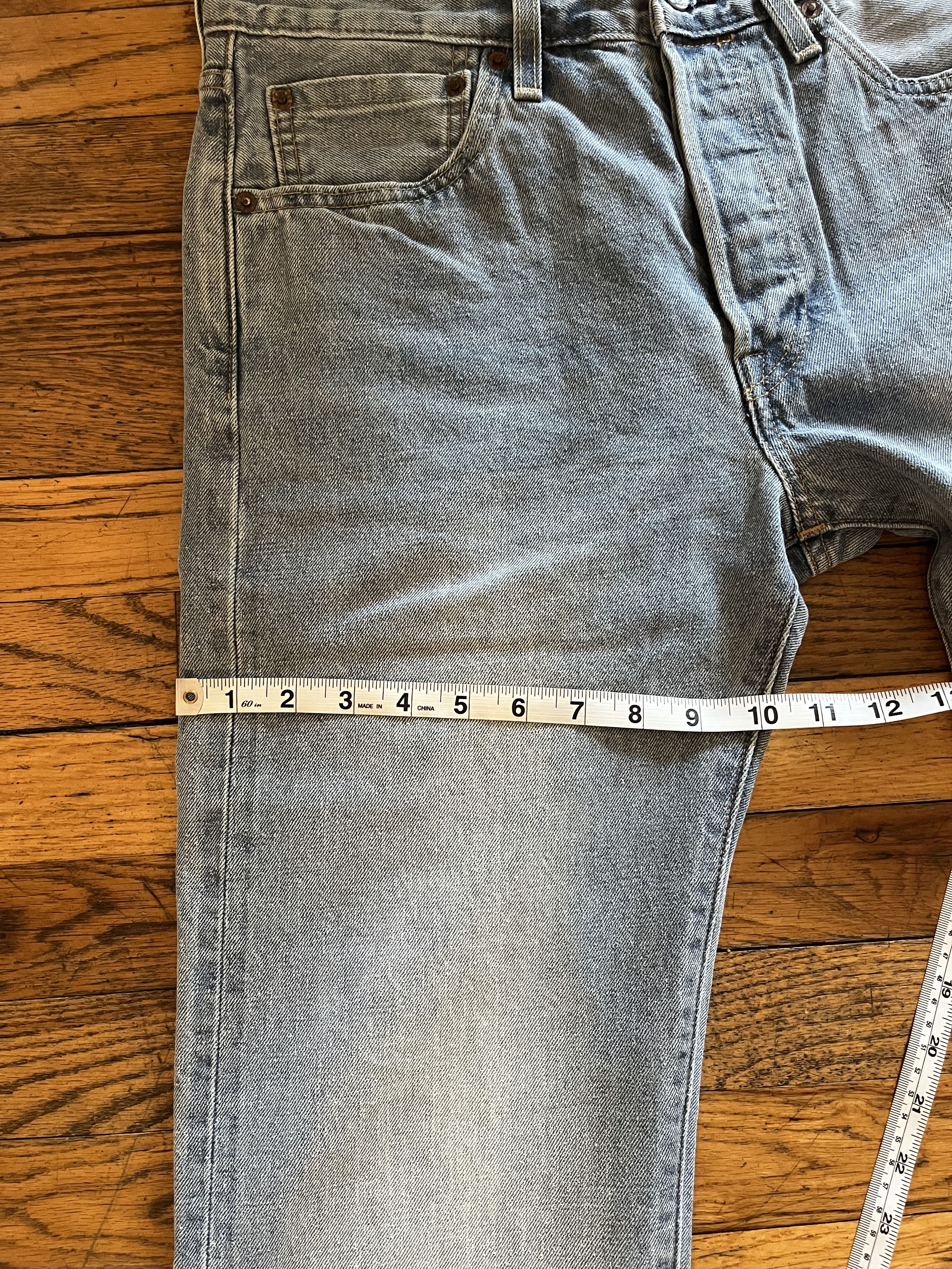 Levi's Levi's Premium light wash selvedge 501 jeans BNWOT 31x30 Size US 32 / EU 48 - 10 Thumbnail