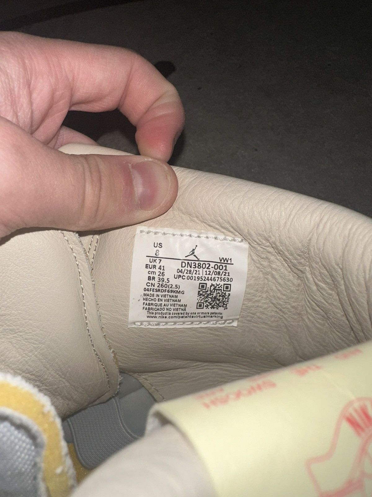 Jordan Brand × Union LA Jordan 2 Retro SP Union LA Grey Fog Size US 8.5 / EU 41-42 - 9 Thumbnail