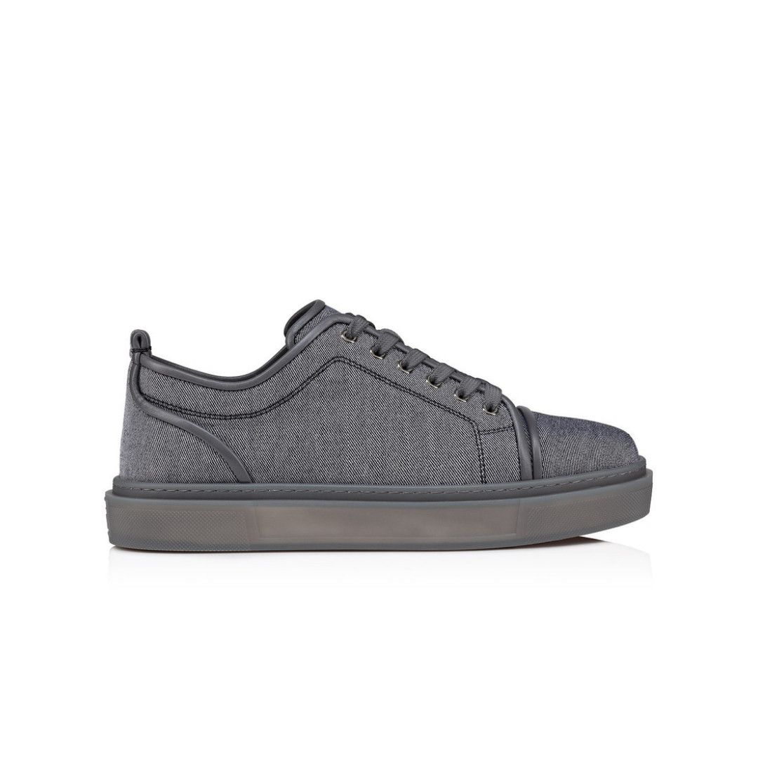 Christian Louboutin os11x0526 Adolon Junior Sneakers in Smoky Size US 12 / EU 45 - 1 Thumbnail