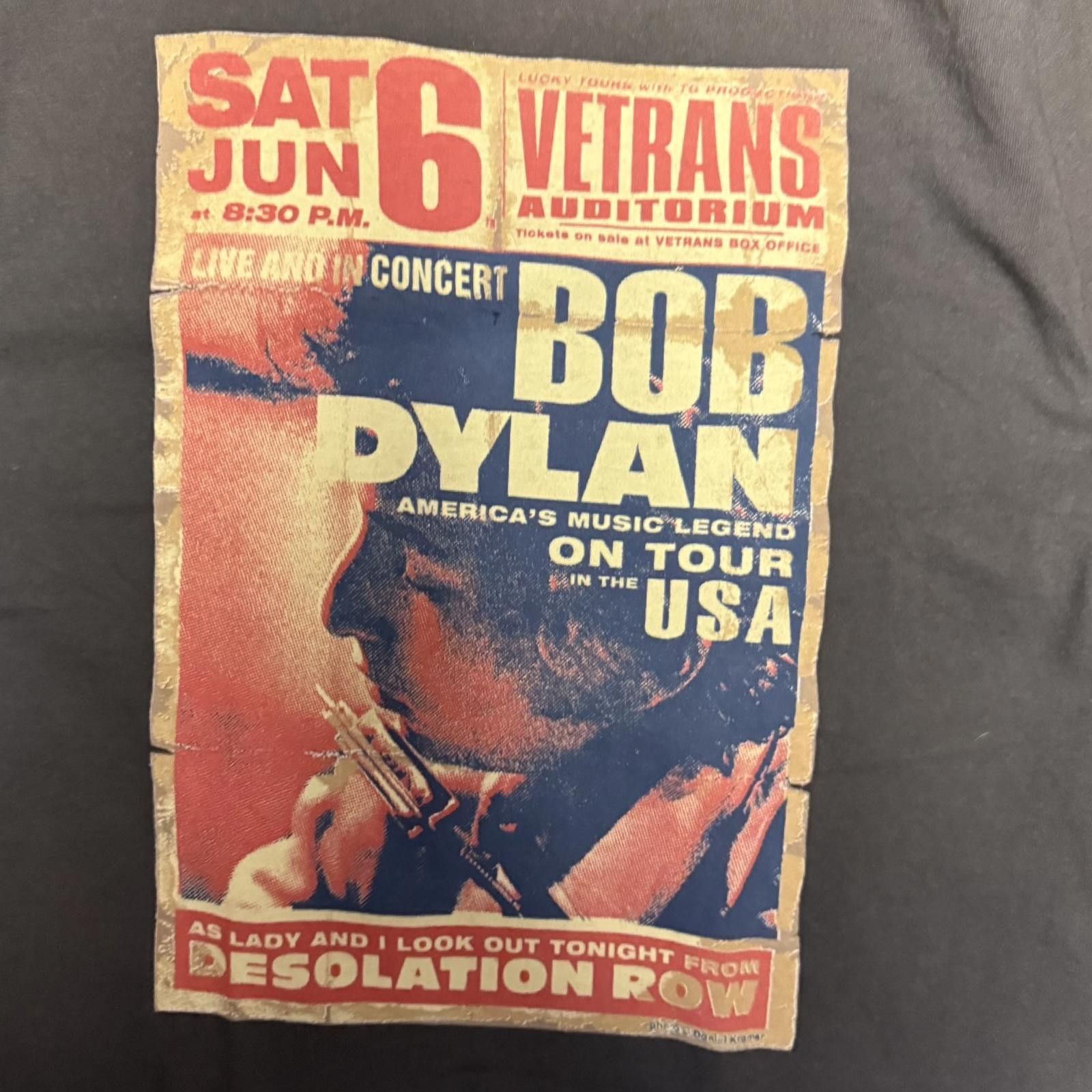 Lucky Brand Bob Dylan US Tour Tee -- M -- Size US M / EU 48-50 / 2 - 2 Thumbnail