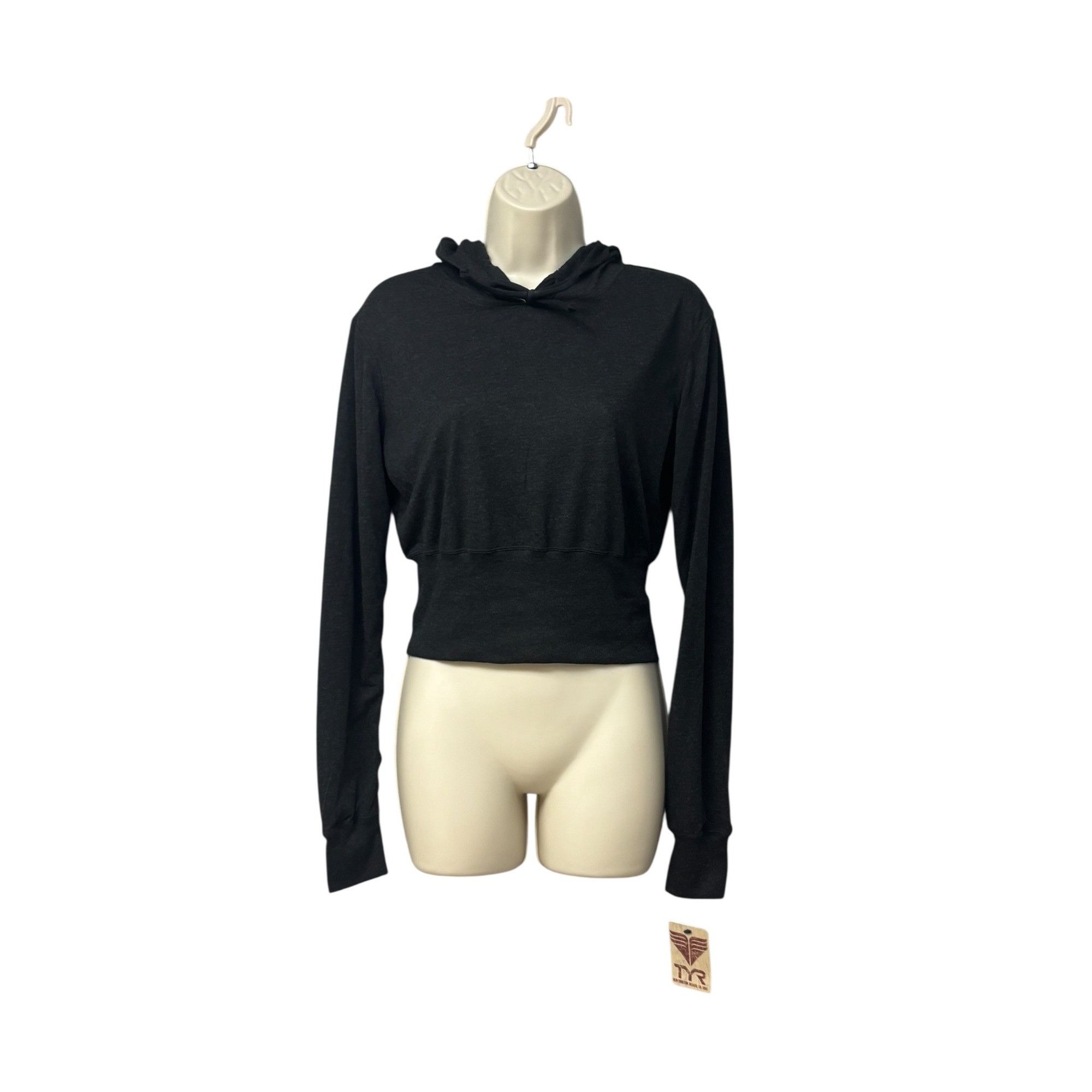 Other TYR women’s Santorini Off Shore Hoodie, Black, M (8) Size M / US 6-8 / IT 42-44 - 9 Thumbnail