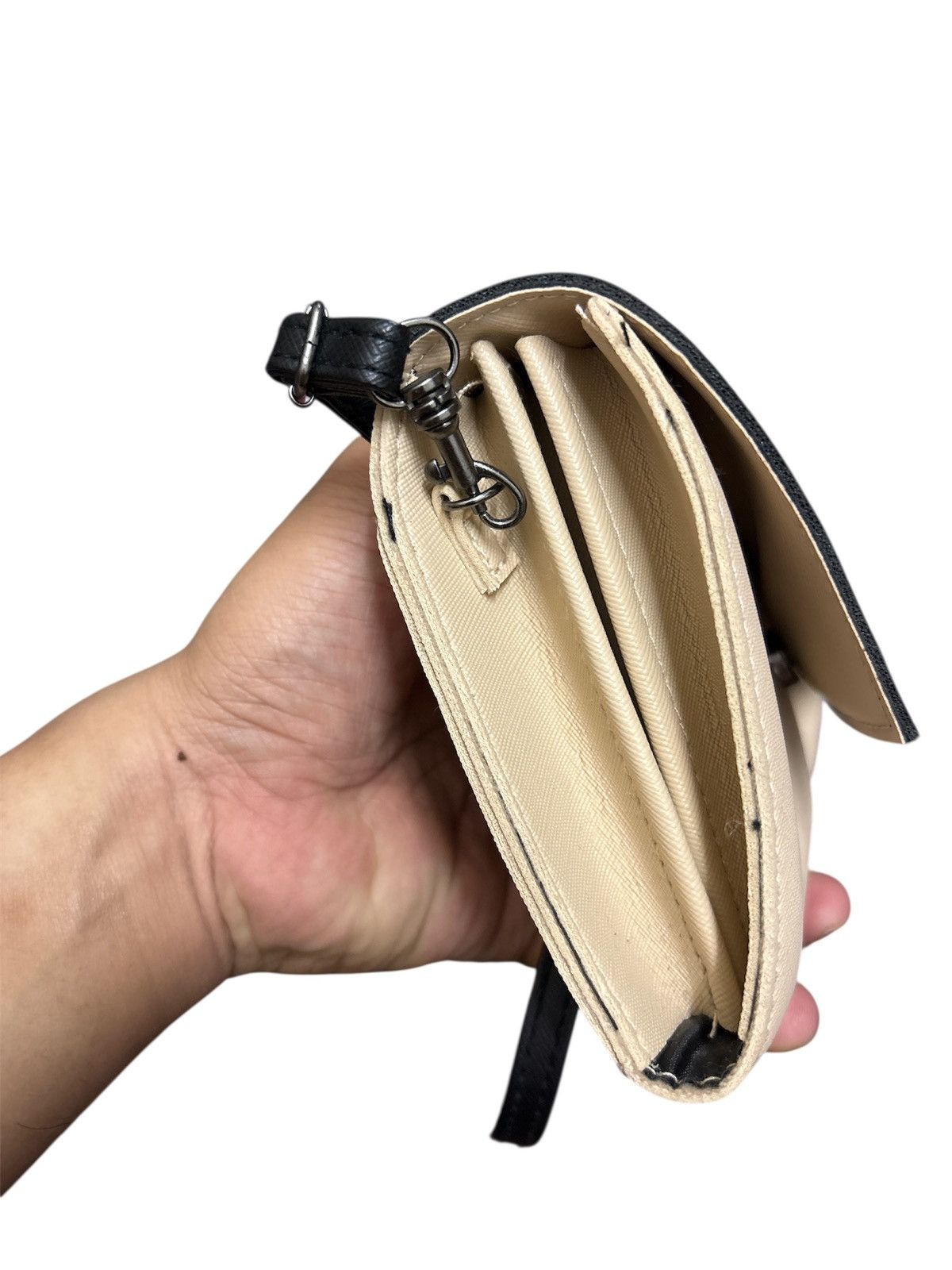Y's × Yohji Yamamoto Y’s Sling Strap Wallet / Clutch Yohji Yamamoto Size ONE SIZE - 10 Thumbnail