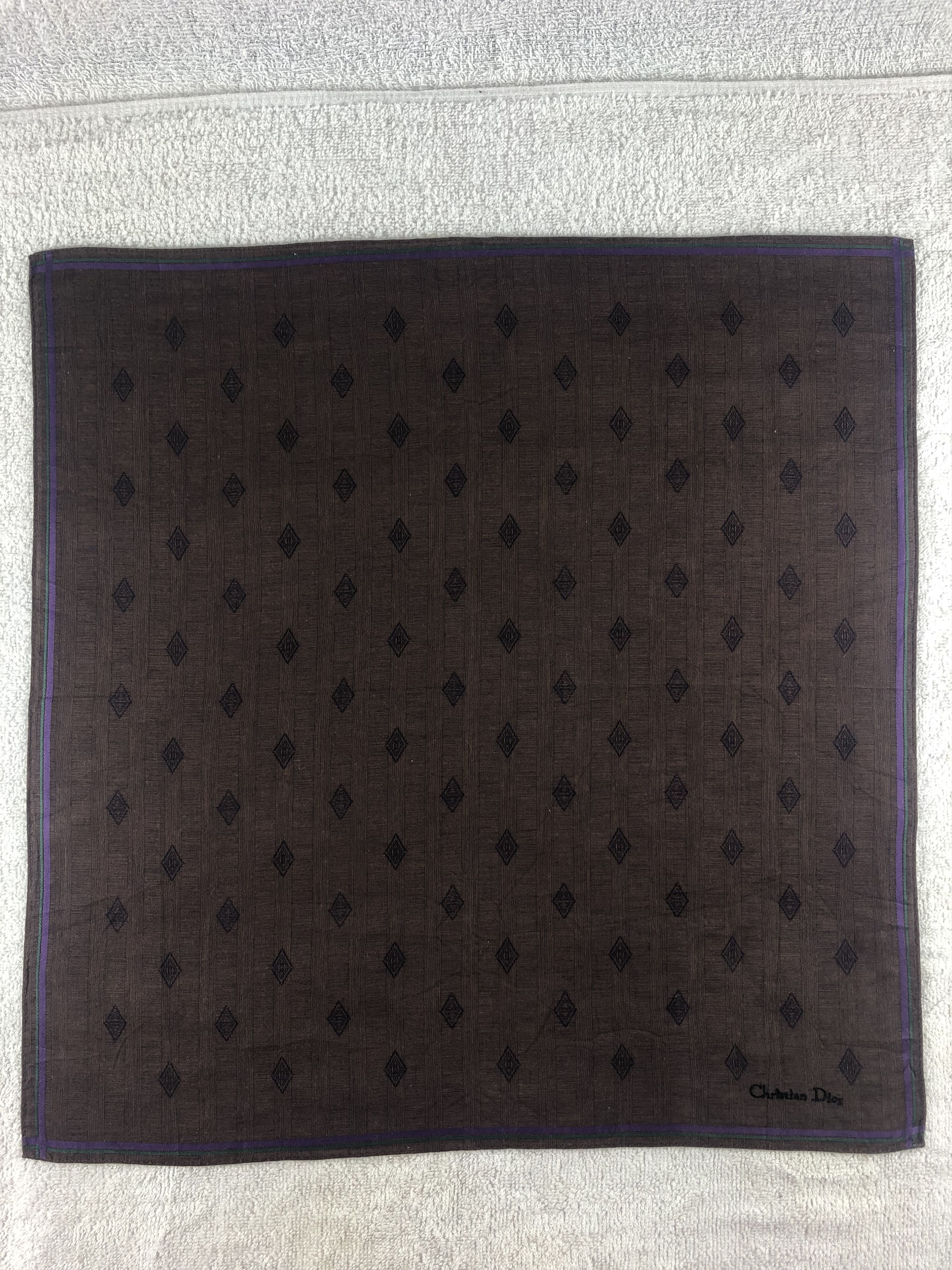 Vintage Christian Dior Handkerchief / Bandana / Neckerchief Size ONE SIZE - 3 Thumbnail