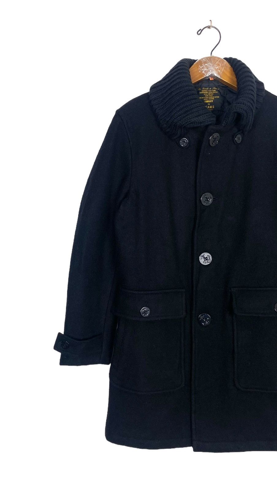 Beams Plus Beams x Fidelity by Gerald & Stewart Wool Military Coat Usa Size US S / EU 44-46 / 1 - 2 Thumbnail
