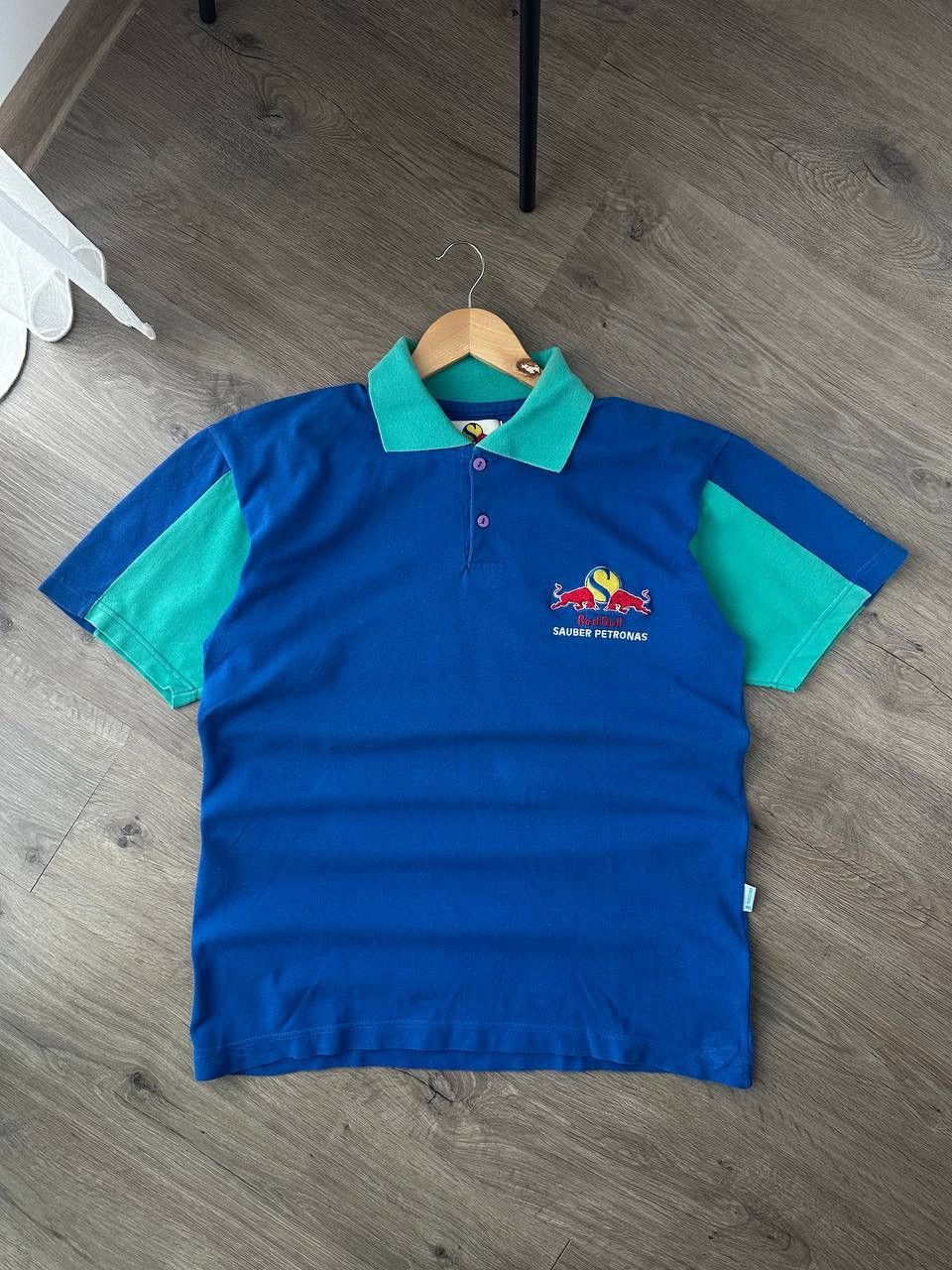 Red Bull Vintage Red Bull Sauber Petronas Polo Shirt F1 Racing Team Size US L / EU 52-54 / 3 - 6 Thumbnail
