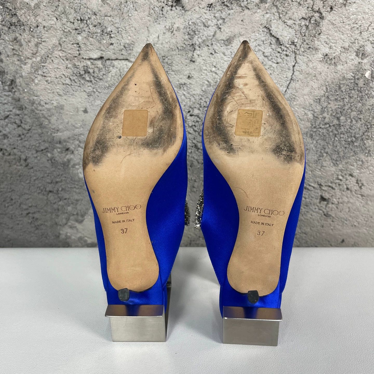 Jimmy Choo Jimmy Choo Heeled Crystal Sandals Size 37 99 New Size US 6.5 / IT 36.5 - 8 Thumbnail