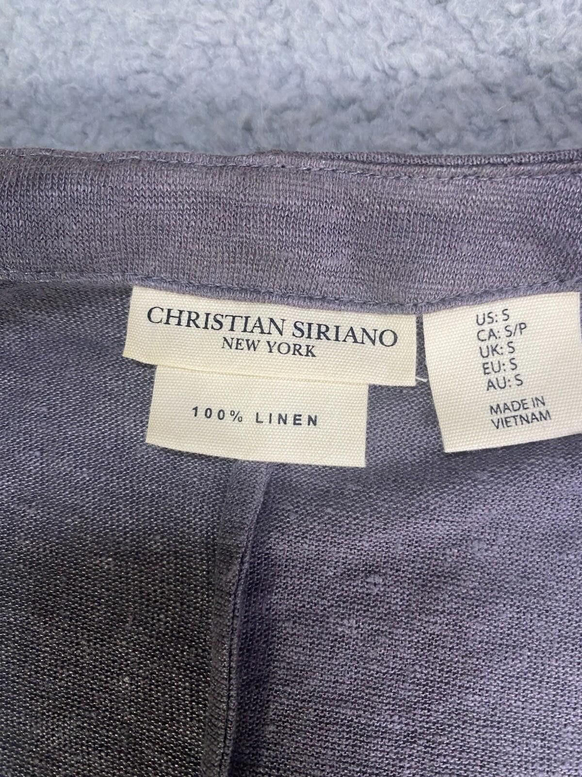 Christian Siriano Christian Soriano 100% Linen Cardigan Women S/P Gray NewYork Size S / US 4 / IT 40 - 4 Thumbnail