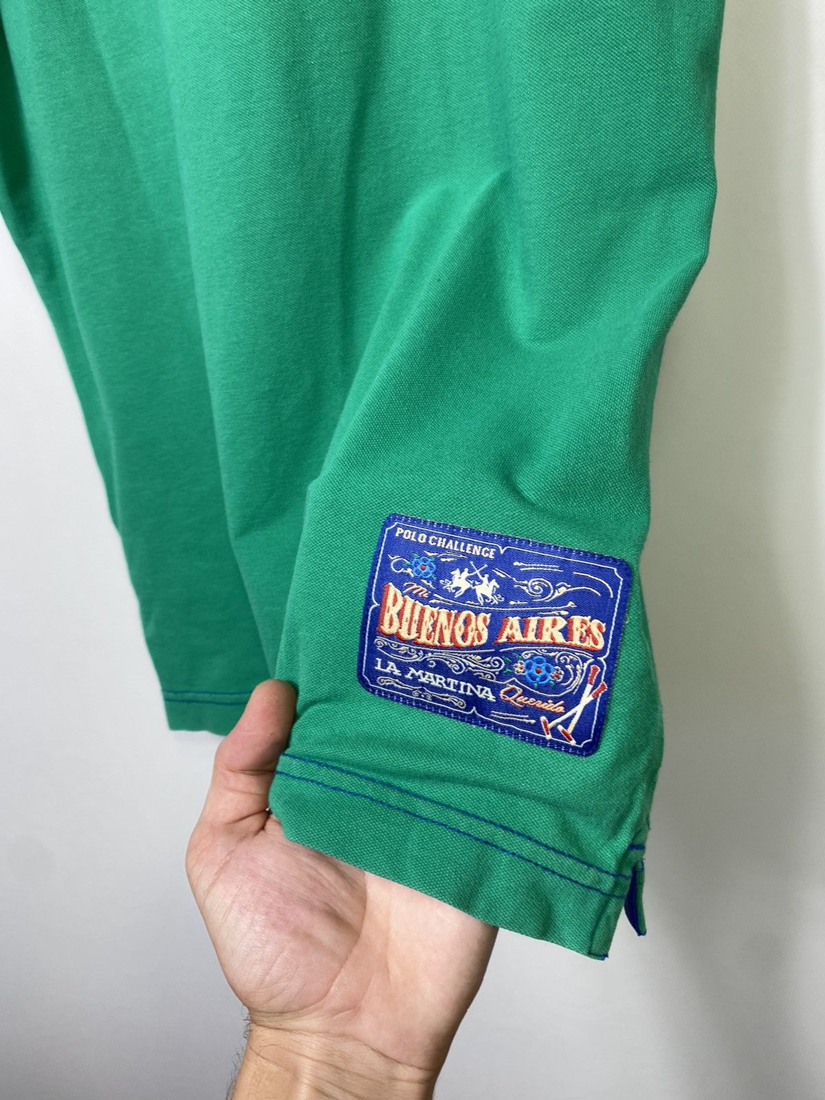 La Martina × Vintage Rare LA MARTINA Chief Keef Style Mens Polo T-shirt Size US L / EU 52-54 / 3 - 12 Thumbnail
