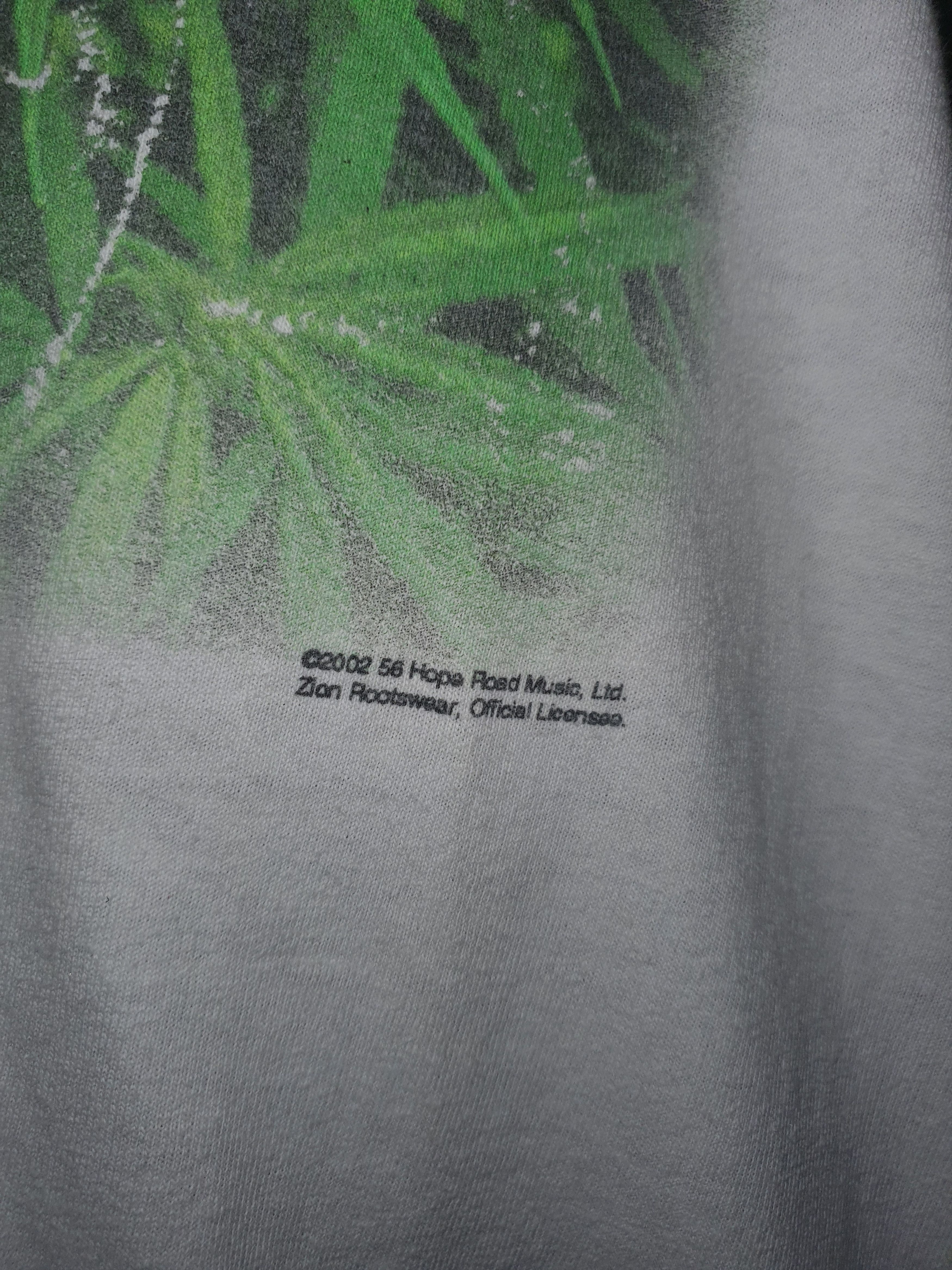 Bob Marley × Rap Tees × Vintage BOB MARLEY L Size US L / EU 52-54 / 3 - 3 Thumbnail