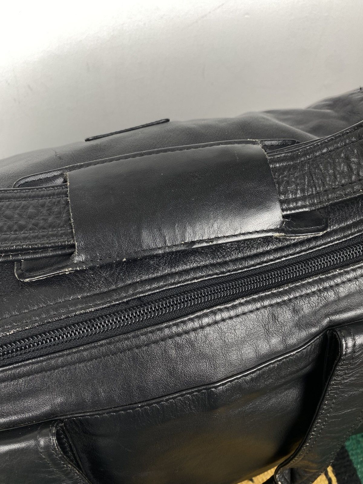 Tumi 2000’s Tumi Goat Patina Leather Duffle Bag Size ONE SIZE - 20 Thumbnail