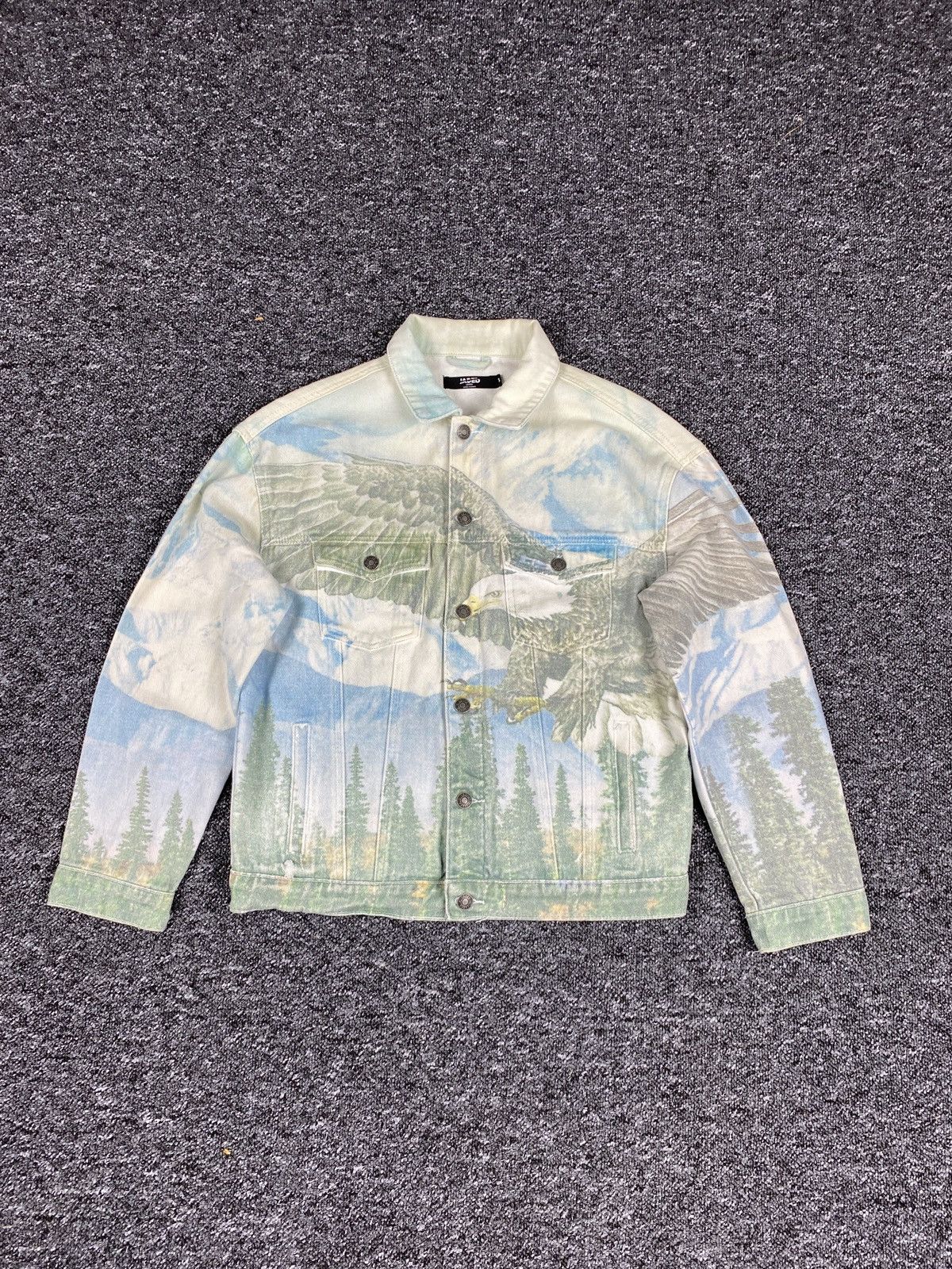 Jaded London Jaded London denim jacket eagle XS | Grailed