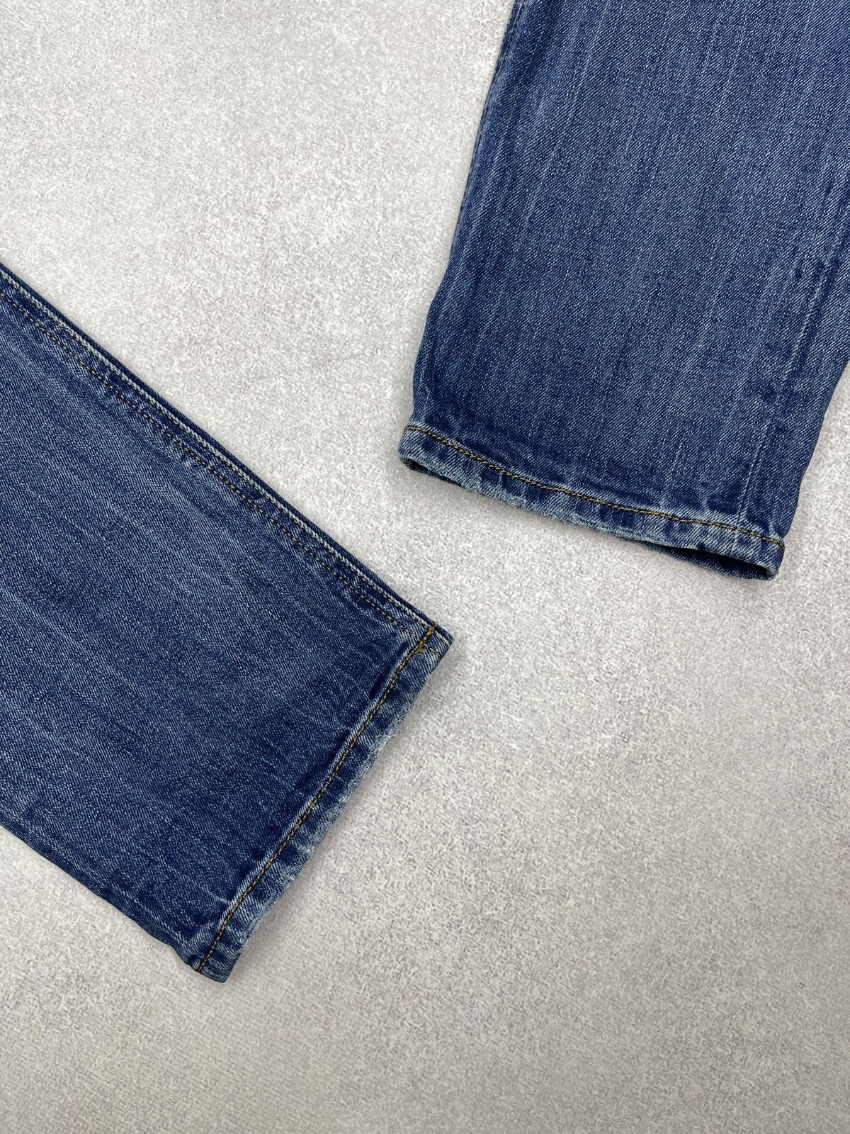 Diesel Mens Diesel Krayver Denim Jeans Blue With Holes Size 34 Size US 34 / EU 50 - 12 Thumbnail