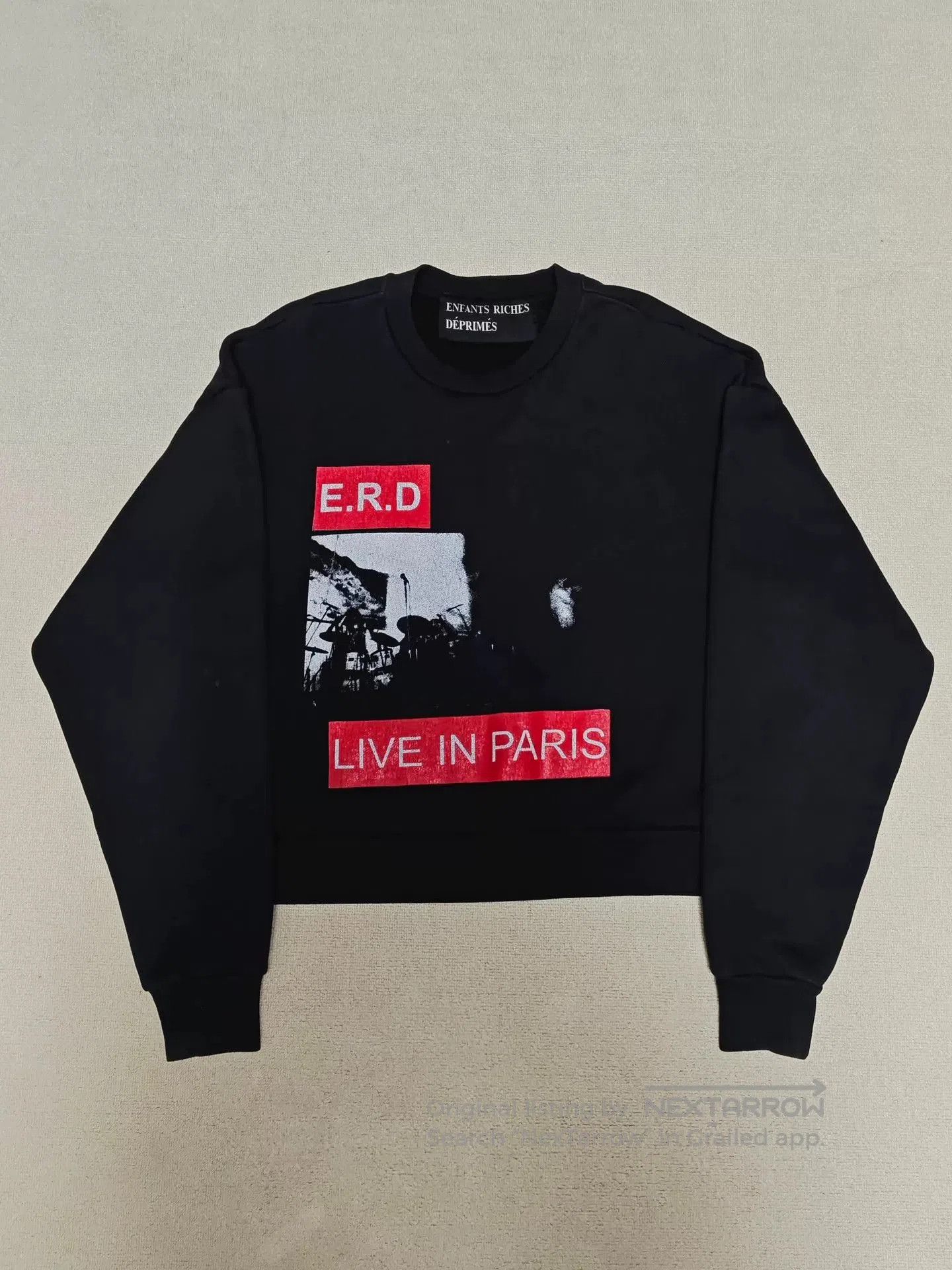 Enfants Riches Deprimes Enfants Riches Deprimes Long Sleeve Black Sweatshirt. Size US M / EU 48-50 / 2 - 1 Thumbnail