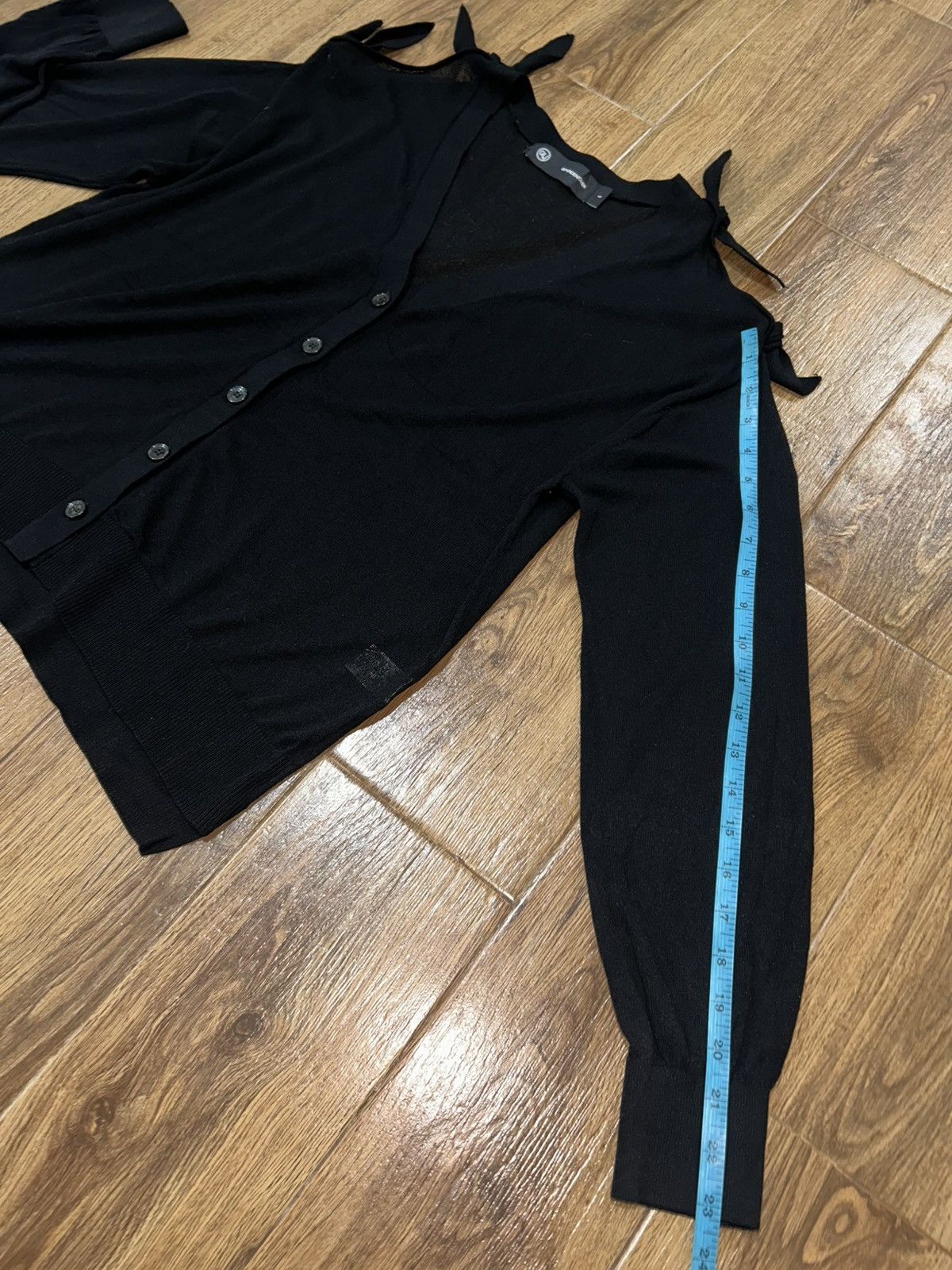GU × Undercover Gu x Undercover Sheer Knit Cardigan Size L / US 10 / IT 46 - 12 Thumbnail