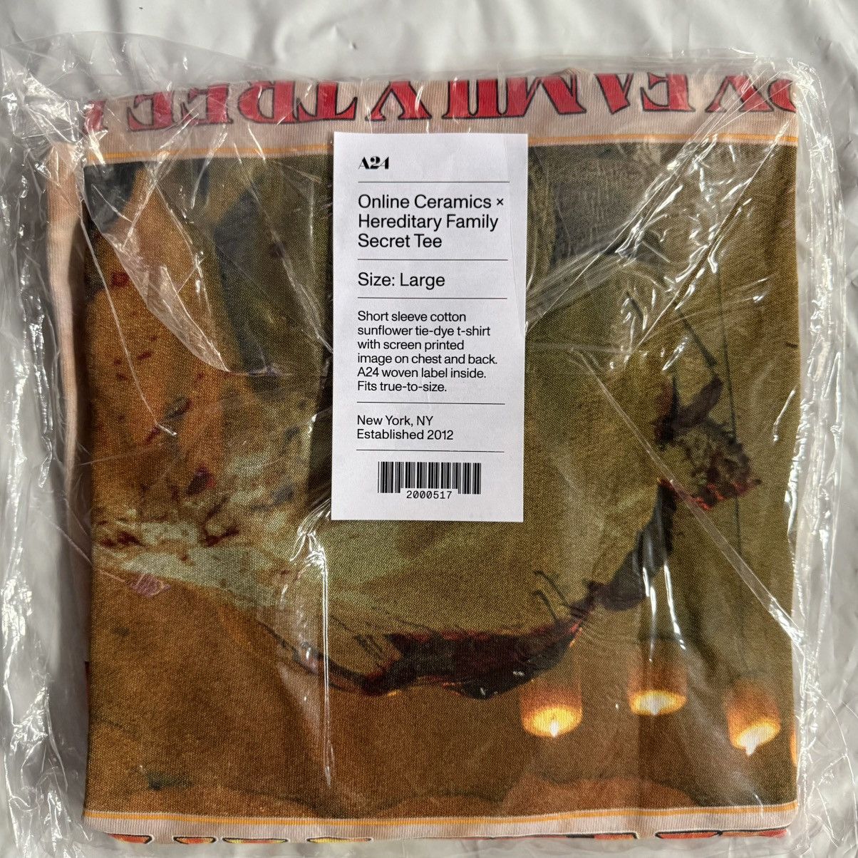 A24 A24 Hereditary Family Secret Tee T-Shirt BRAND NEW SEALED L Size US L / EU 52-54 / 3 - 2 Thumbnail