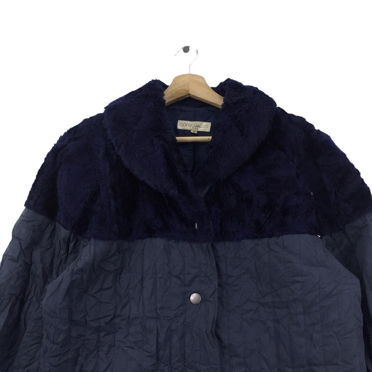Vintage Vtg 1982 CORSO MIZZO ITALY Minimalist Trench Coat Parka Size L / US 10 / IT 46 - 2 Thumbnail