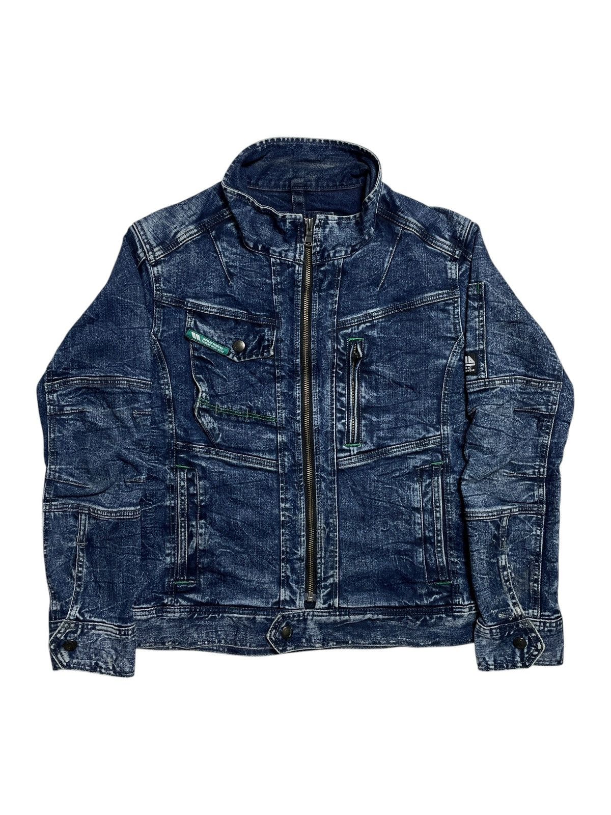 BUFFALO BOBS 2000’s Torachi - Bikers Denim Jacket Size US M / EU 48-50 / 2 - 14 Thumbnail