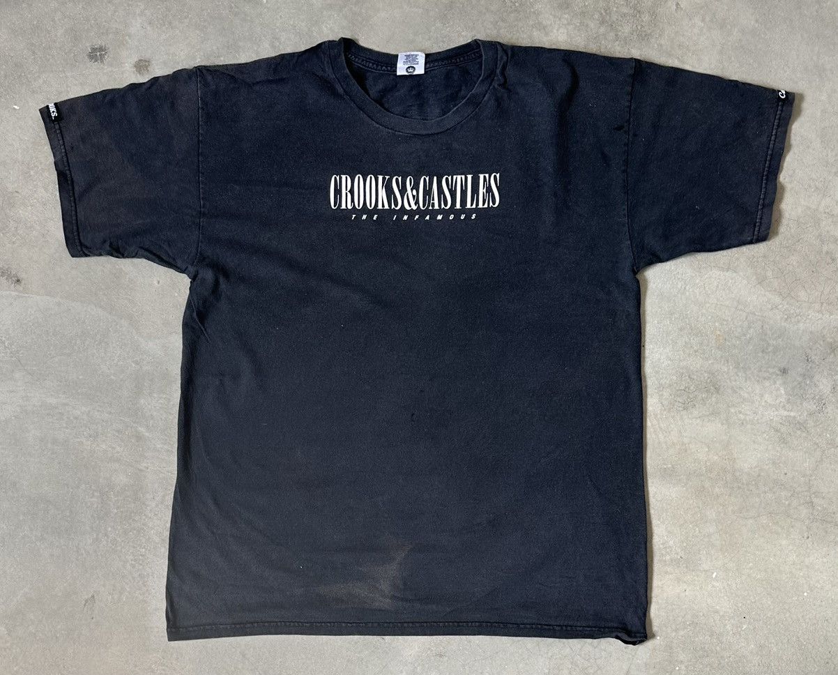 Crooks & Castles VINTAGE CROOKS AND CASTLES THE INFAMOUS WELL FADED TEE Size US L / EU 52-54 / 3 - 1 Thumbnail