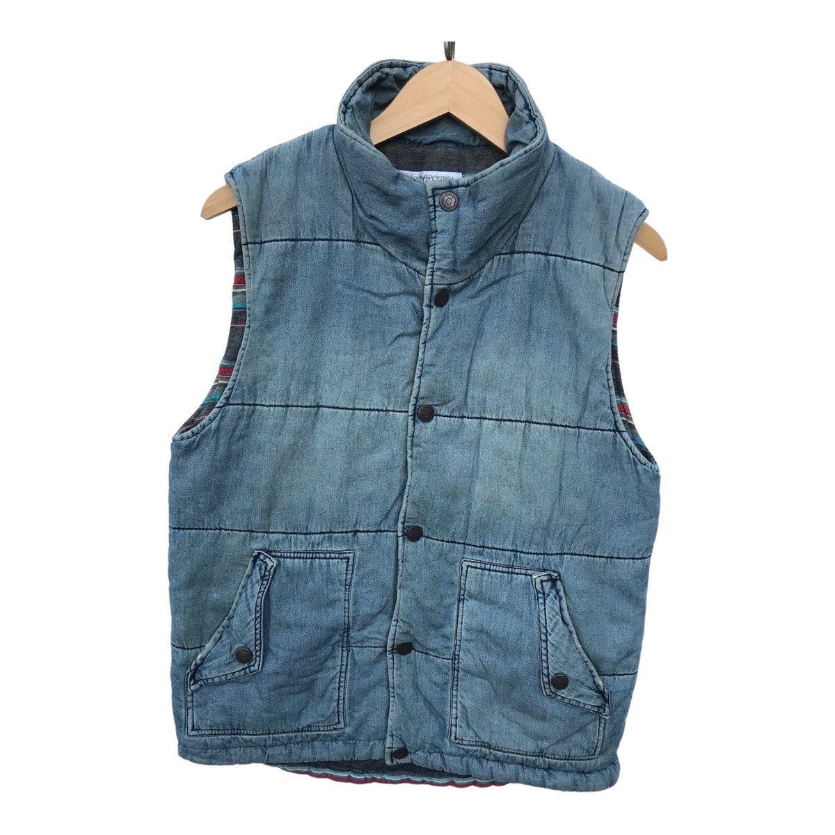 Japanese Brand Power to the People Streetwear Vest Size US S / EU 44-46 / 1 - 4 Thumbnail