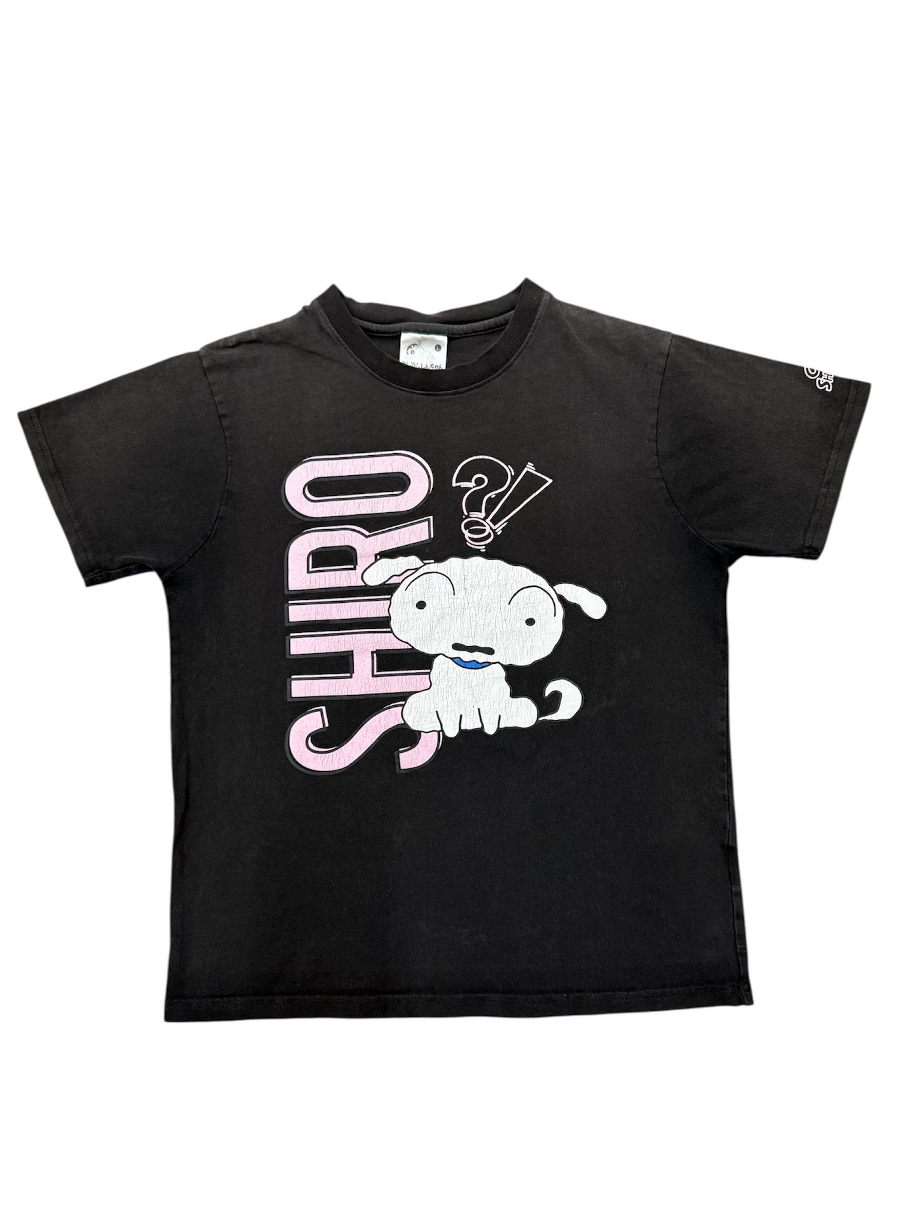 Anime × Vintage Vintage Shin Chan Shiro Japanese Anime Movie Series Tshirt Size S / US 4 / IT 40 - 1 Thumbnail