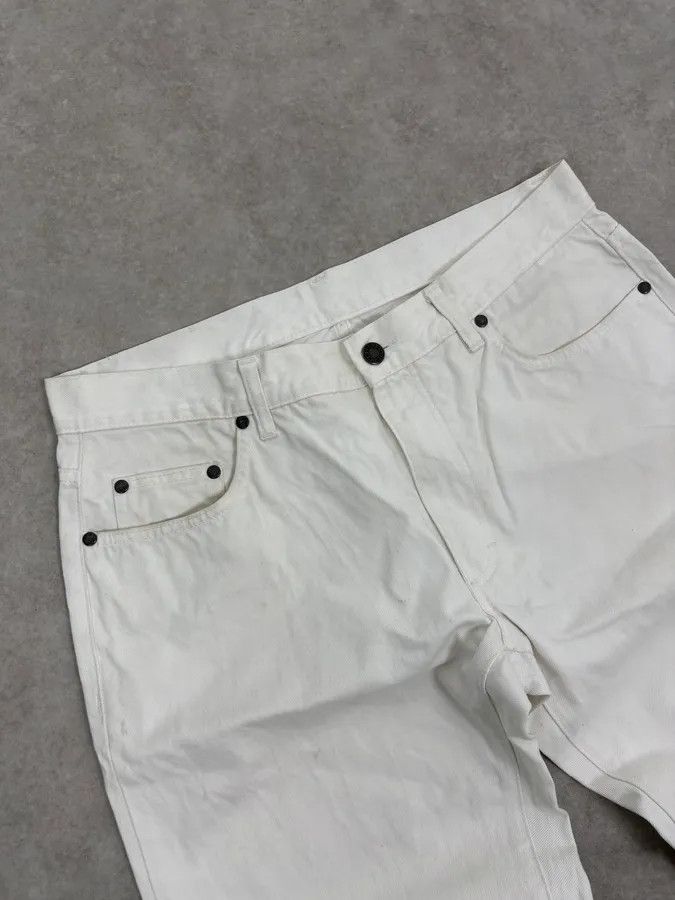 Gucci 2000s Gucci White Minimalist Denim Jeans Size US 32 / EU 48 - 6 Thumbnail