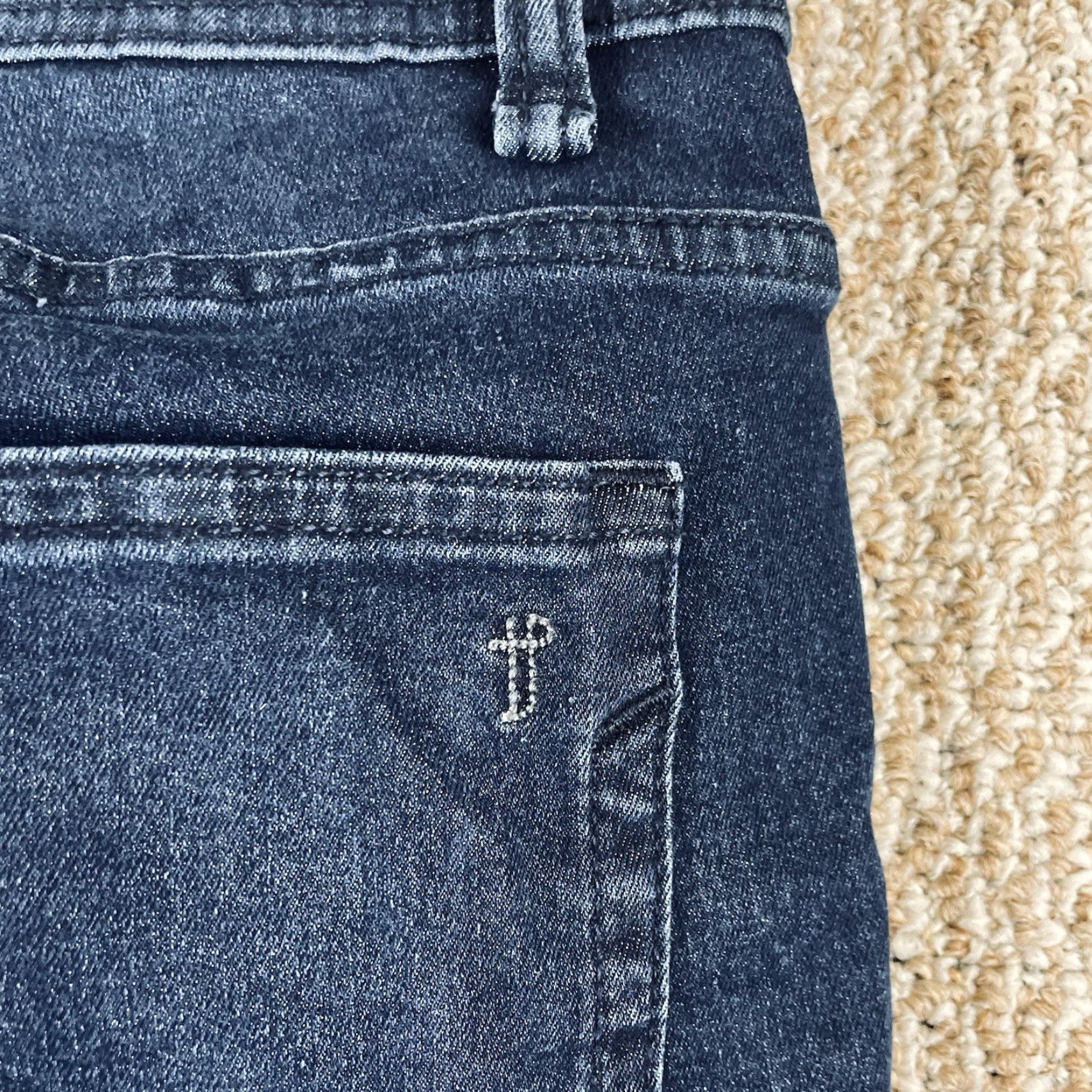 Vintage The Perfect Jean NYC Jeans Mens 31x28 Denim Blue Slim Skinny Fit 5-Pocket Jeans Men Size US 31 - 6 Thumbnail