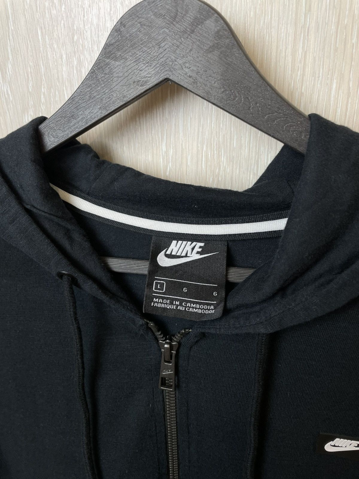 Nike × Vintage Nike modern Drill full zip Hoodie Size US L / EU 52-54 / 3 - 10 Thumbnail