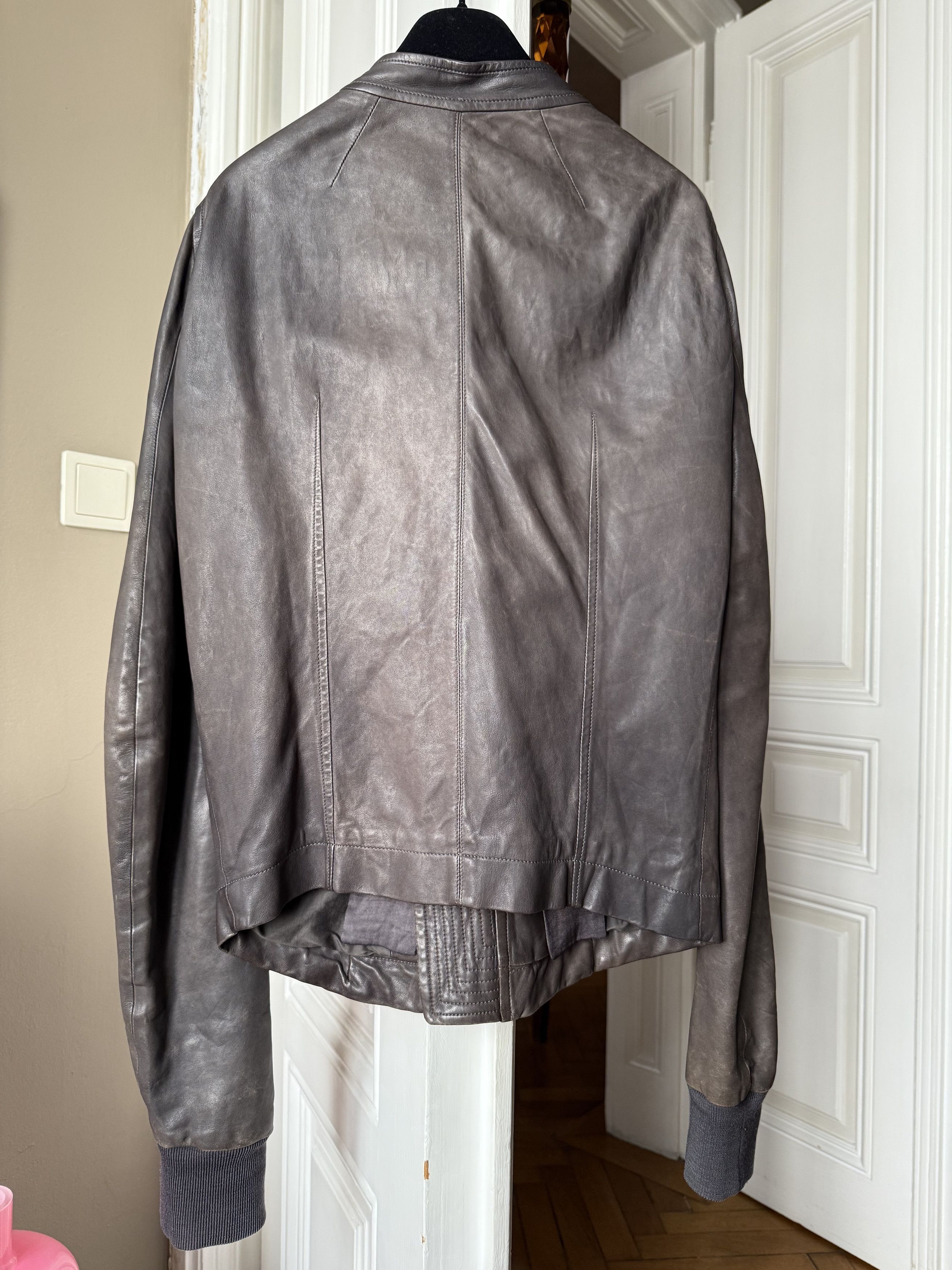 Rick Owens Rick Owens leather jacket -VINTAGE LOOK Size US S / EU 44-46 / 1 - 8 Thumbnail