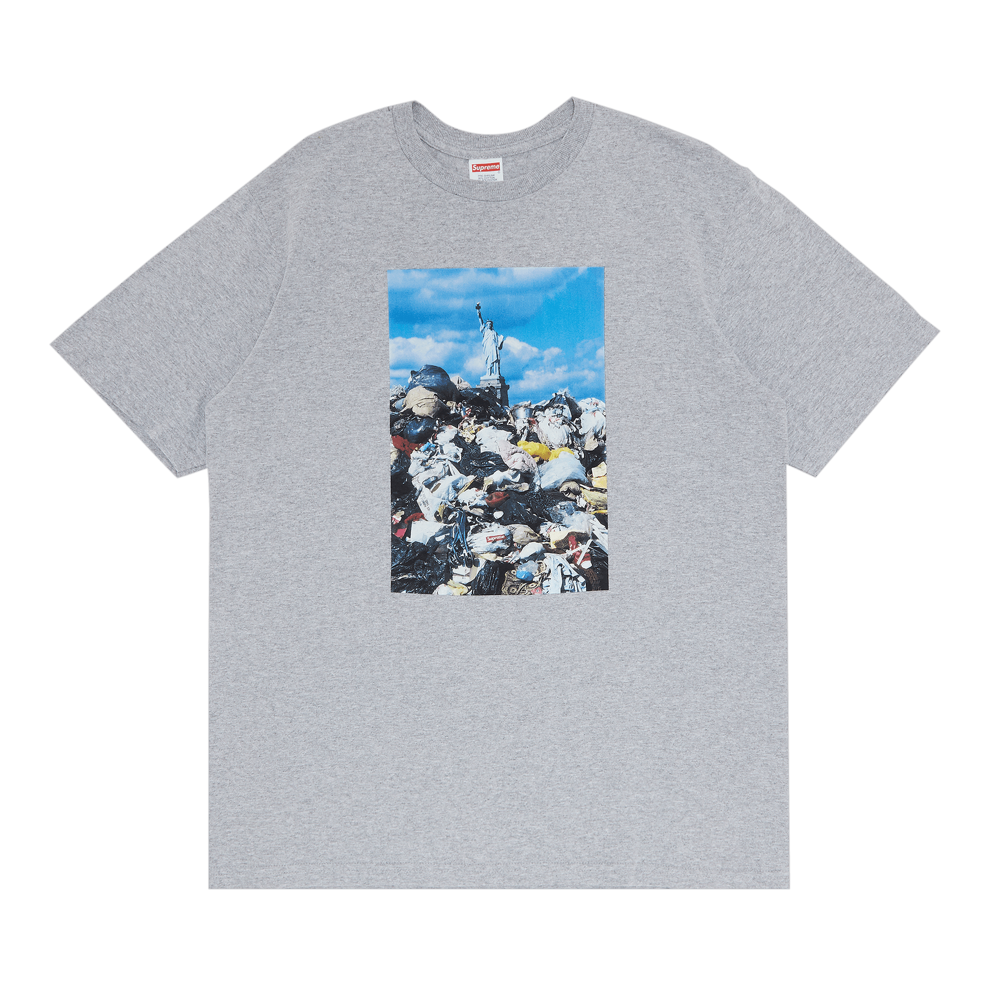 【SUPREME】 Trash T-Shirt White - 23SS Supreme Trash Tee (SS23) - $40