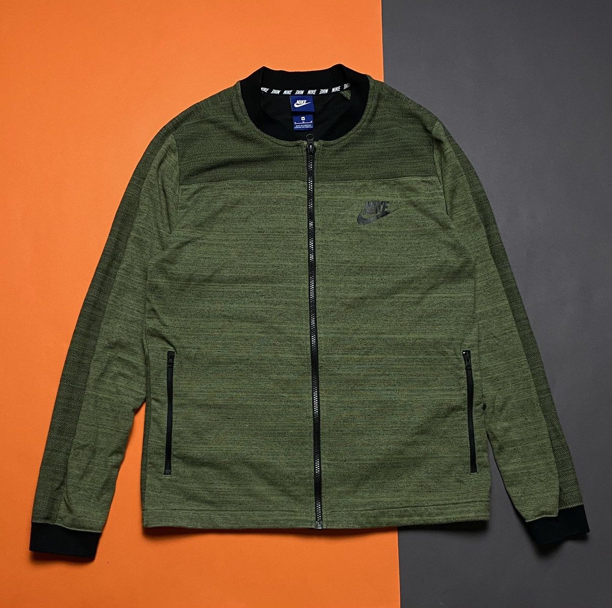 Vintage Nike zip hoodie tech fleece