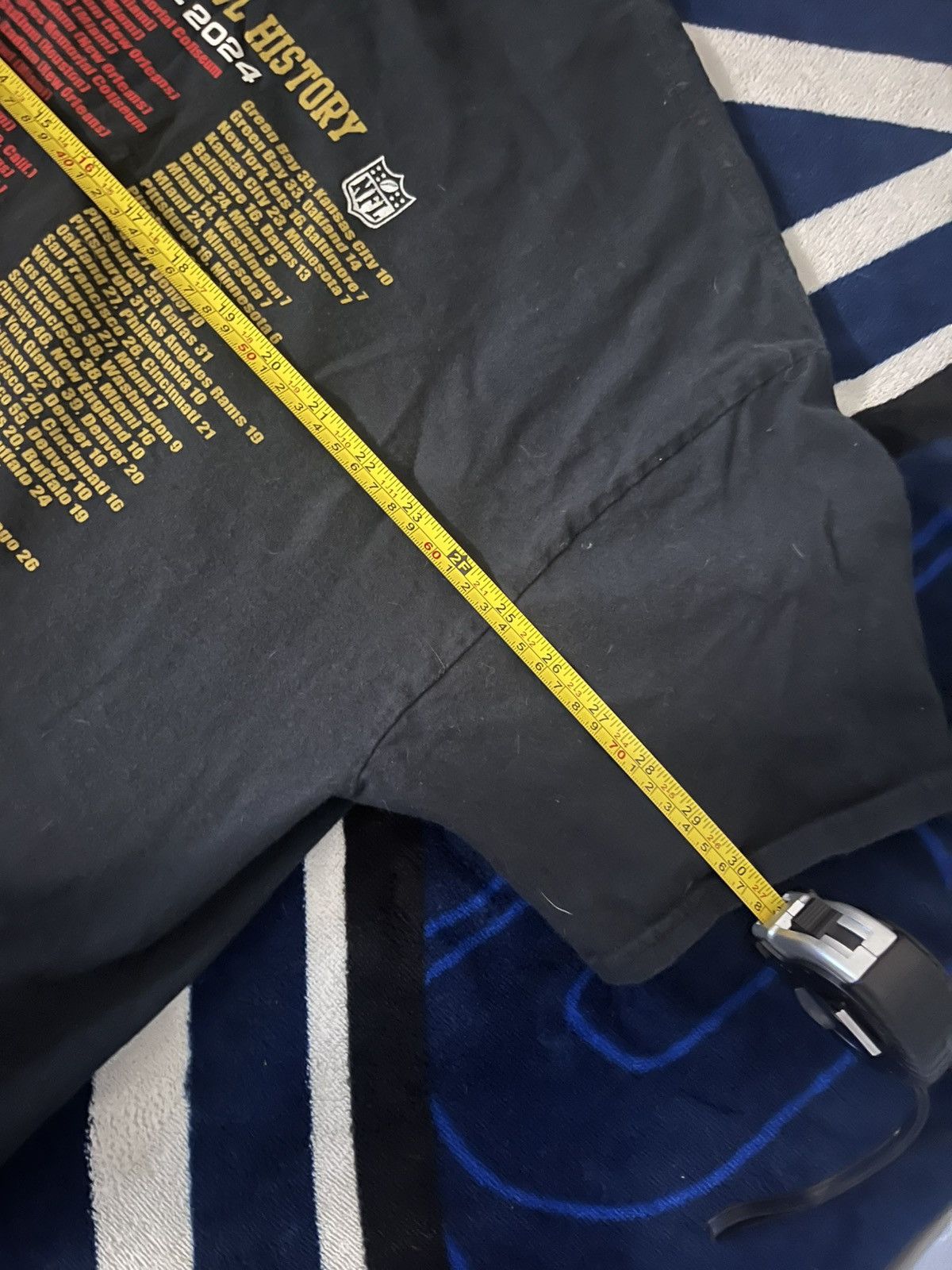 Fruit Of The Loom Superbowl 58 NFL Tee Size US L / EU 52-54 / 3 - 3 Thumbnail